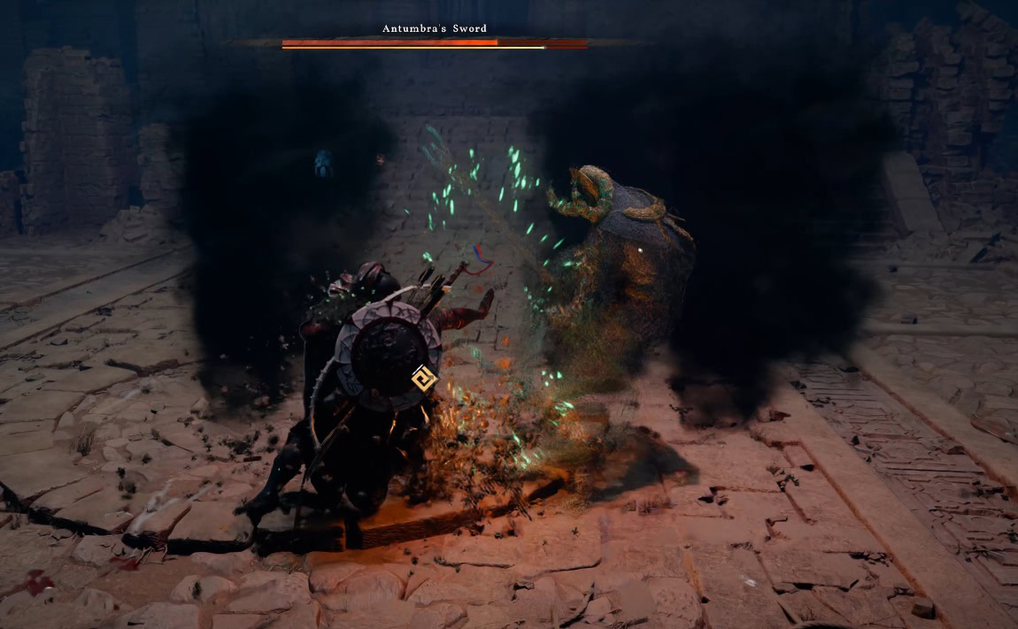 Antumbra's Sword teleporting