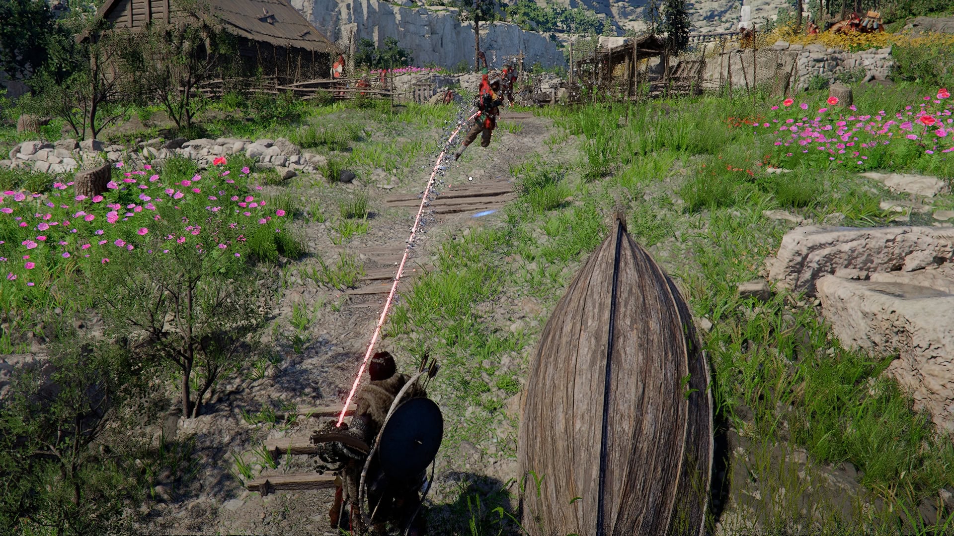 Kliff using Axiom Force to pull an enemy closer