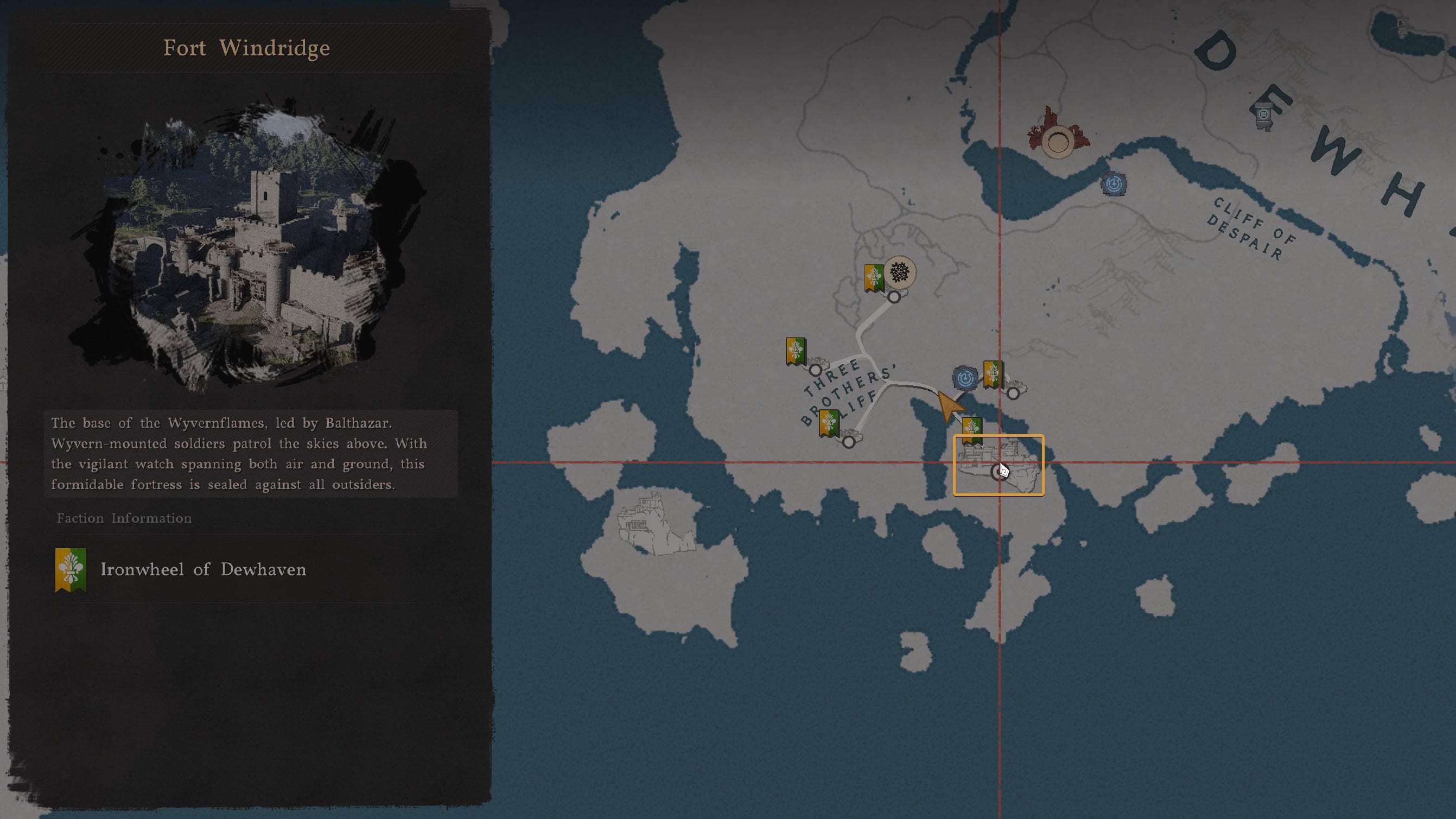 Balthazar Location Map