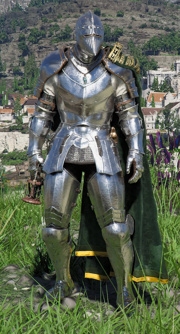 Baltheon Armor with Hernandian Cloak and Shield - Front