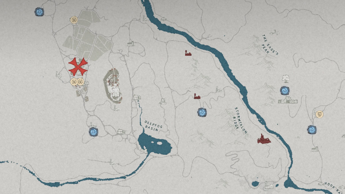 Toll of Calphade Map