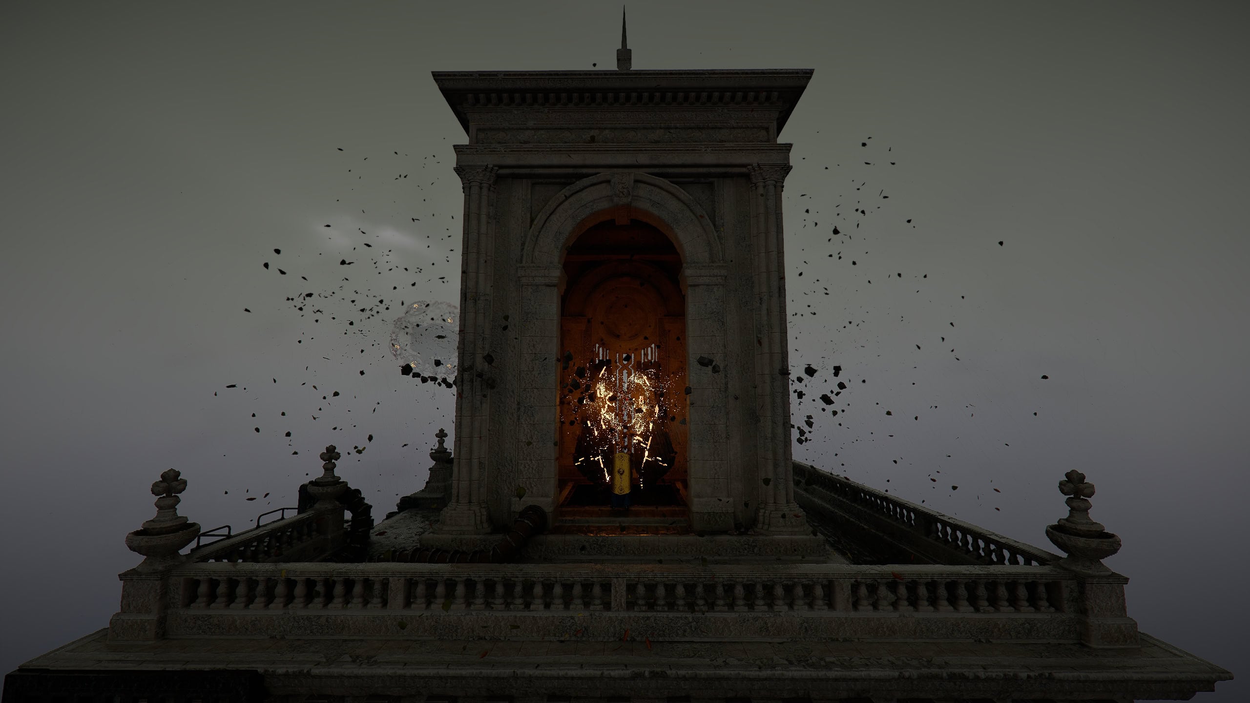 Abyss gate at the top of the Spire