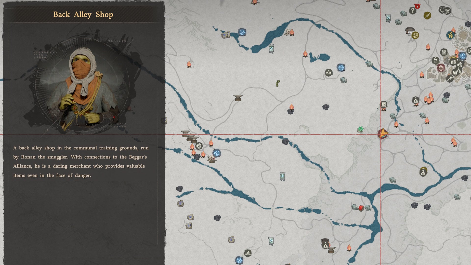 Deep Grey vendor map location