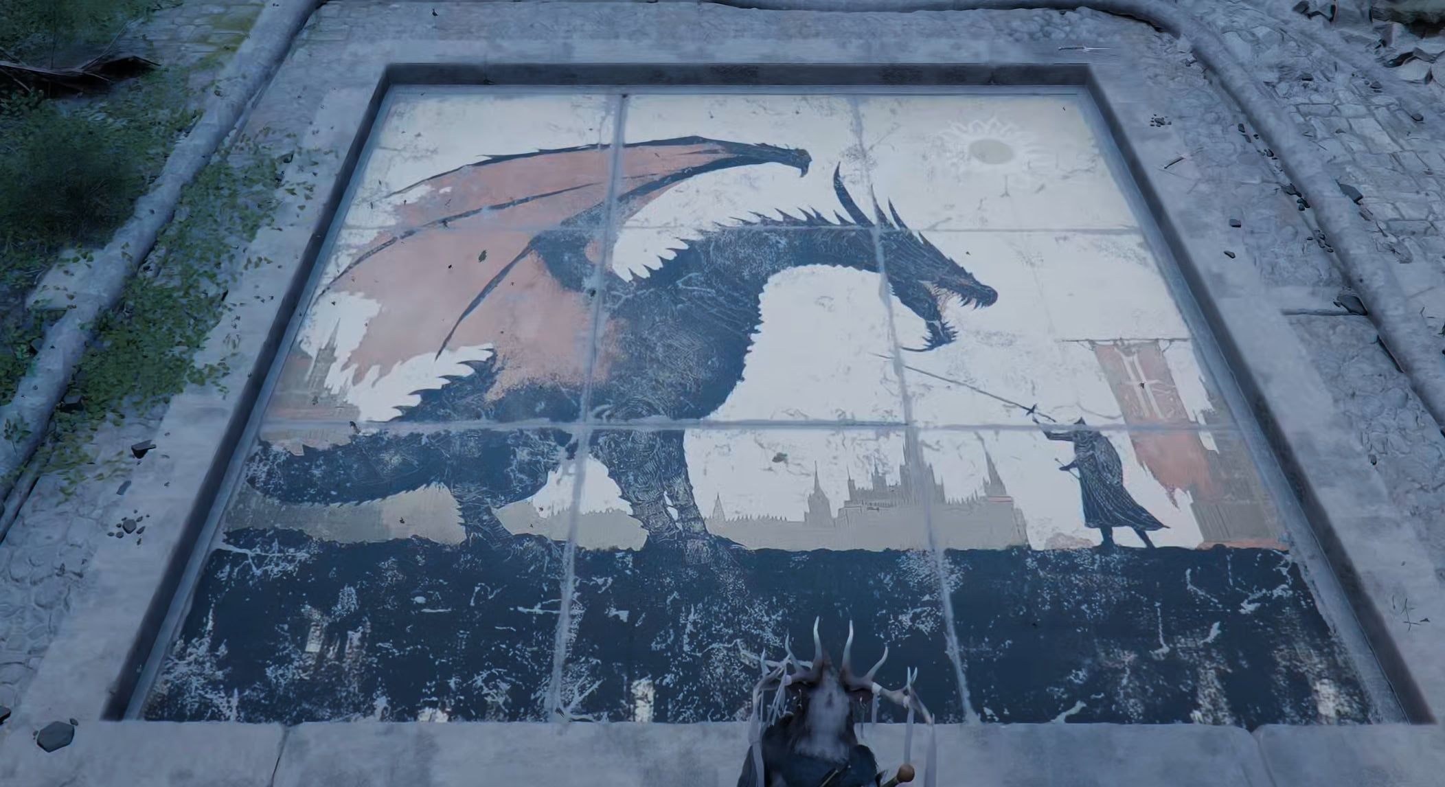 Deepfog Basin Stone Cubes Puzzle - the final result