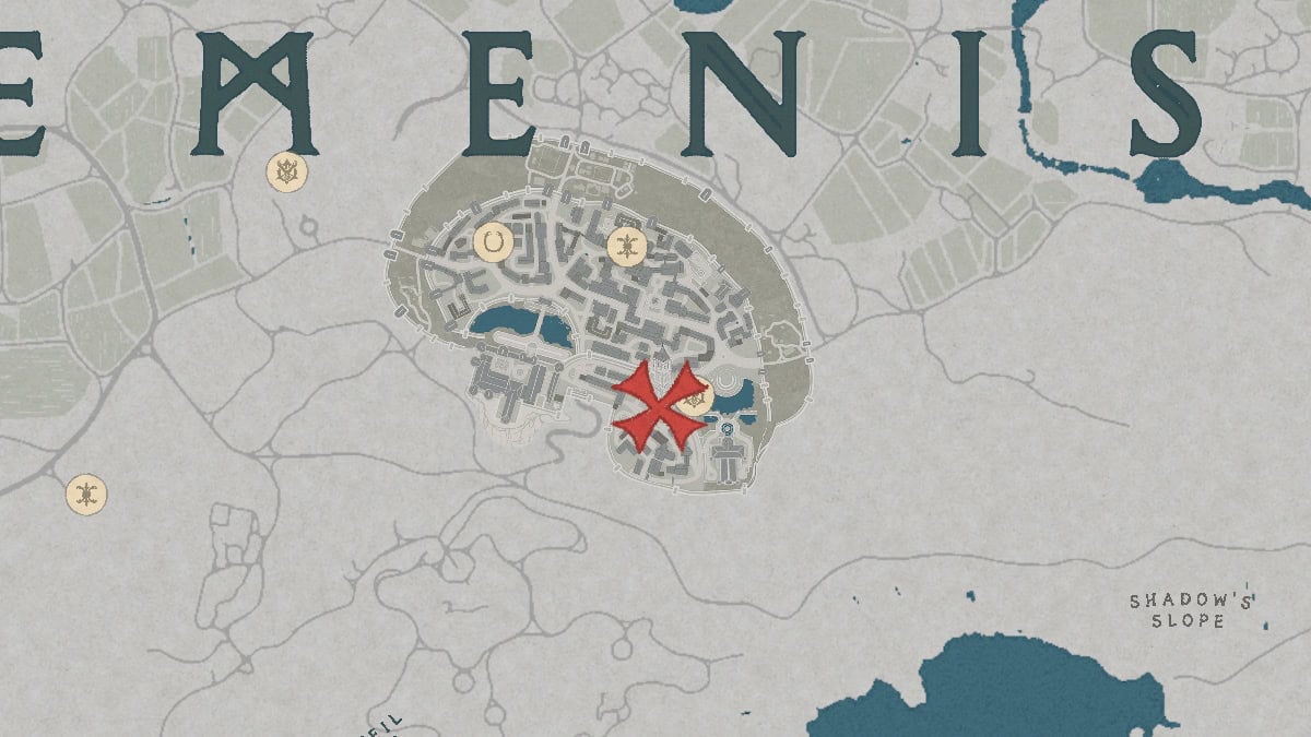 Toll of Demeniss Map