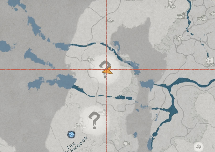 Duskwood Hill Ruins Puzzle map location