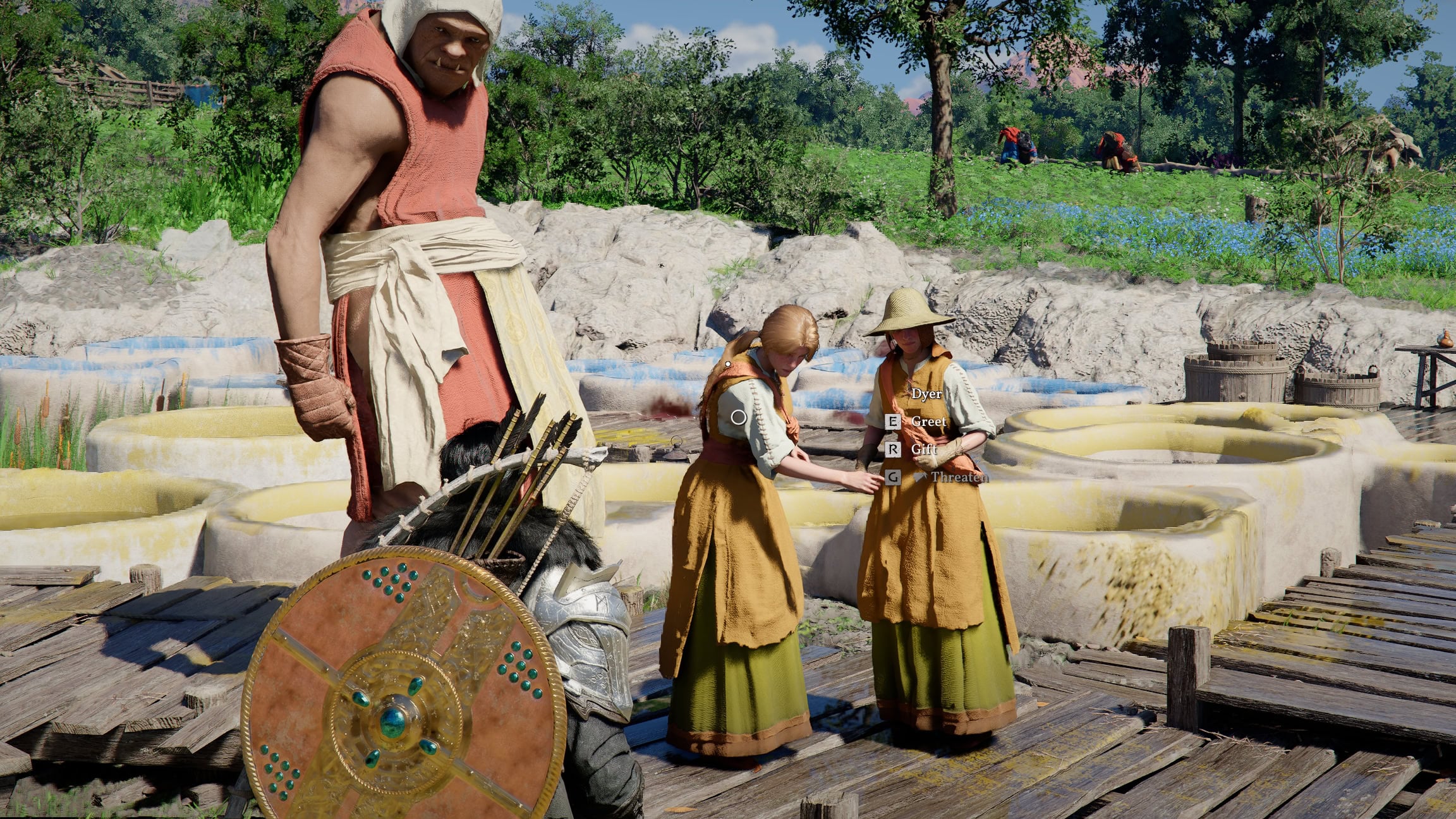 Dyer NPCs in Crimson Desert