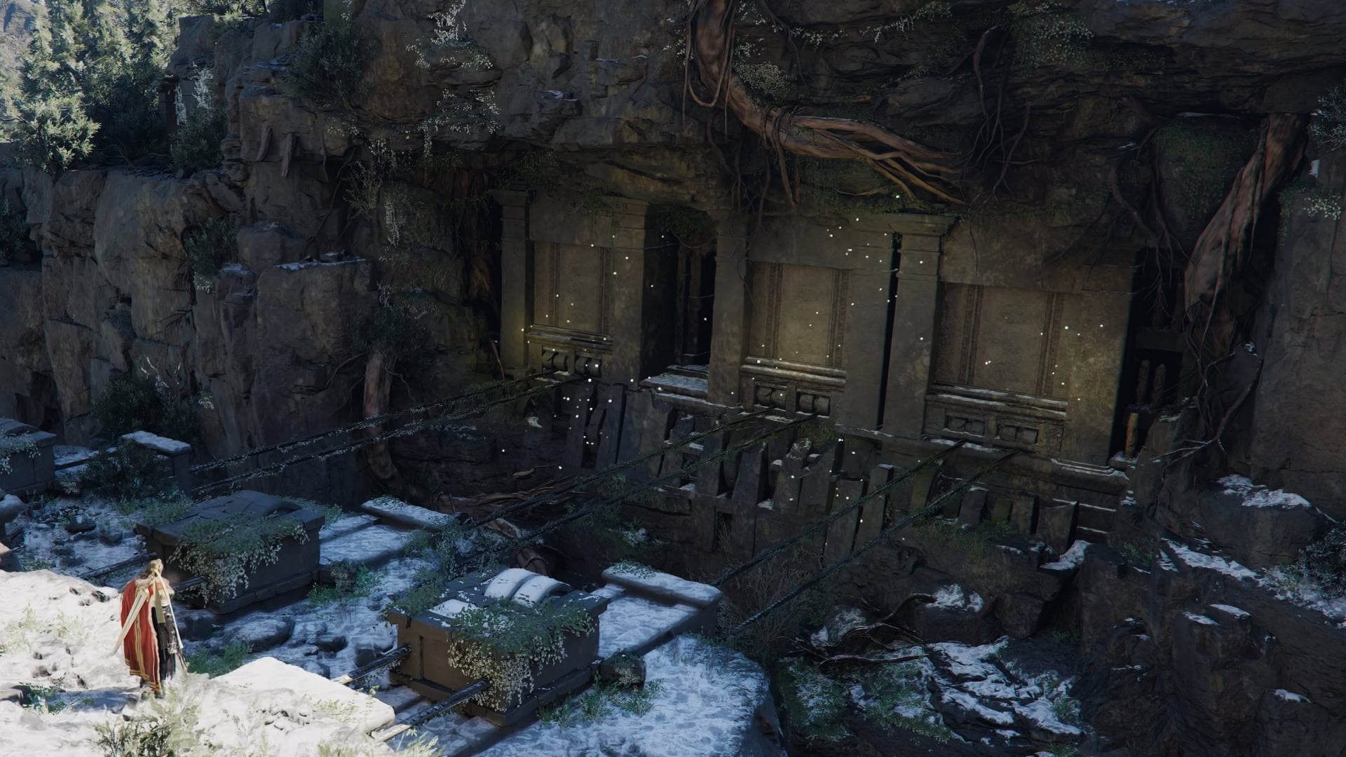 Five-Finger Mountain Ruins Puzzle Solution in Crimson Desert Featured