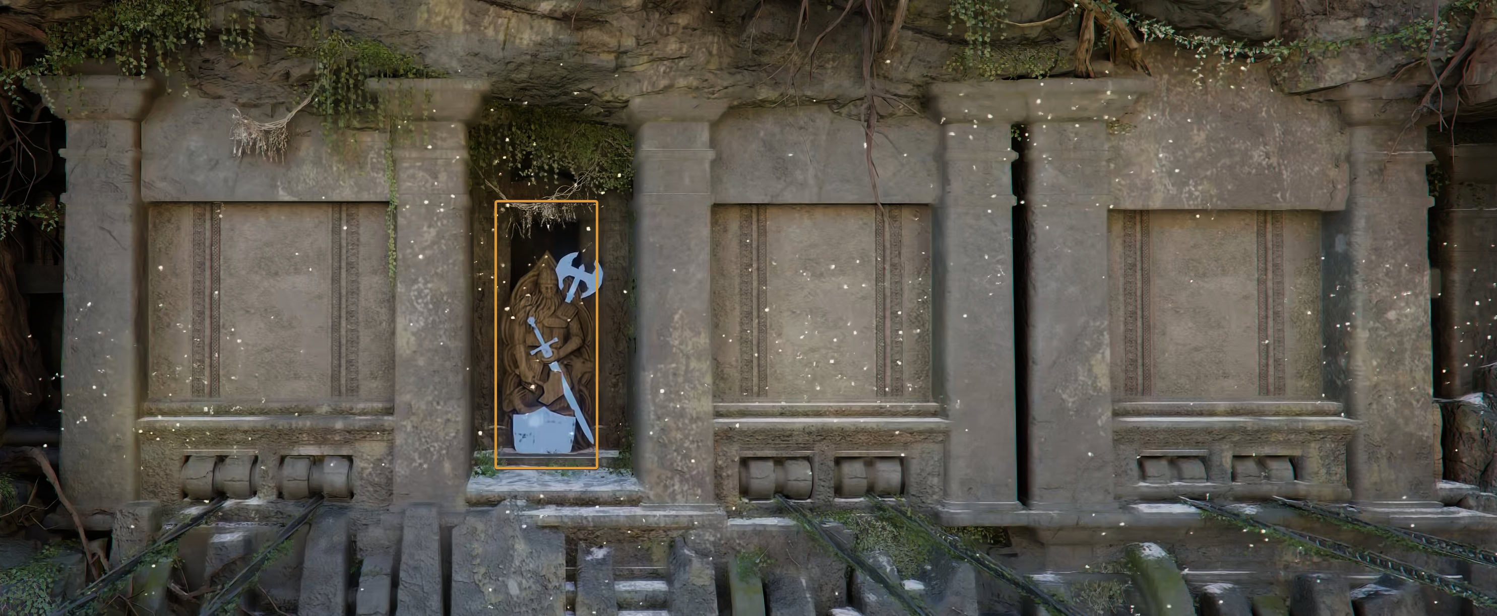 Five-Finger Mountain Ruins Puzzle is complete, reward accessible