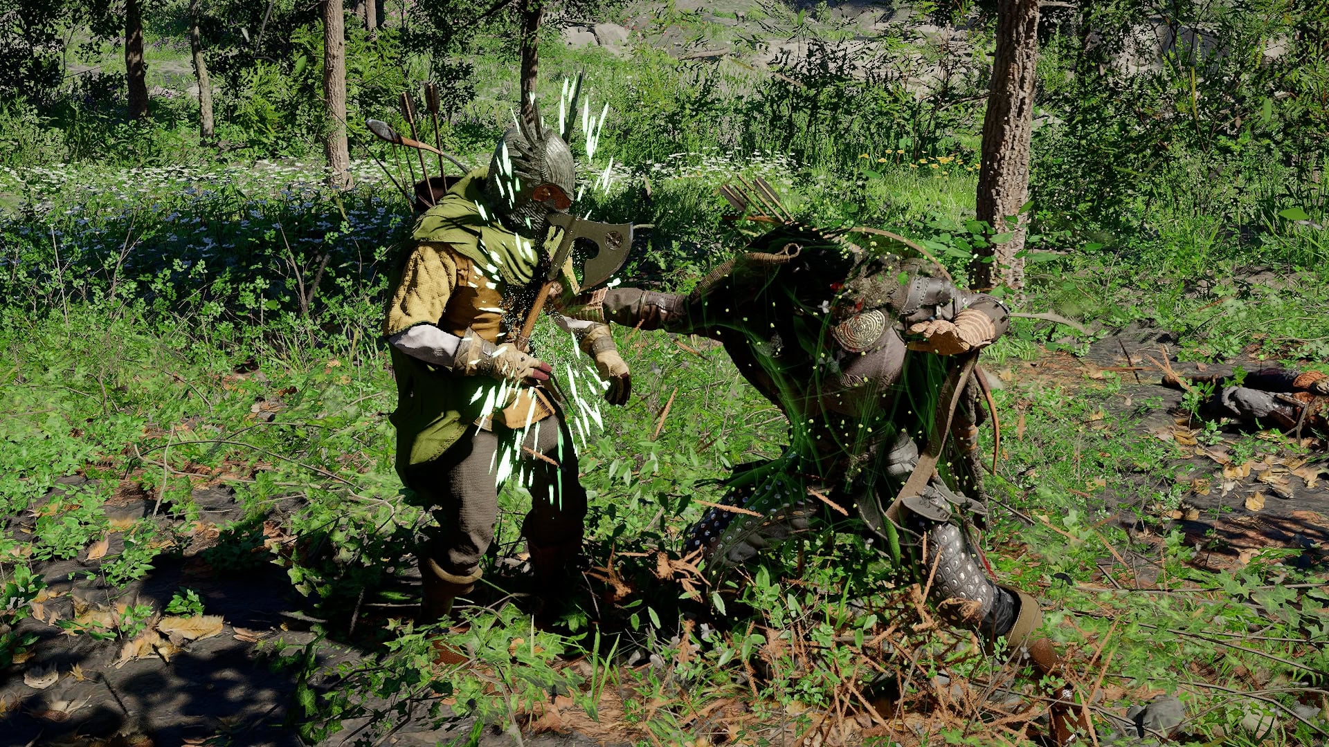 Using Force Palm in Combat in Crimson Desert