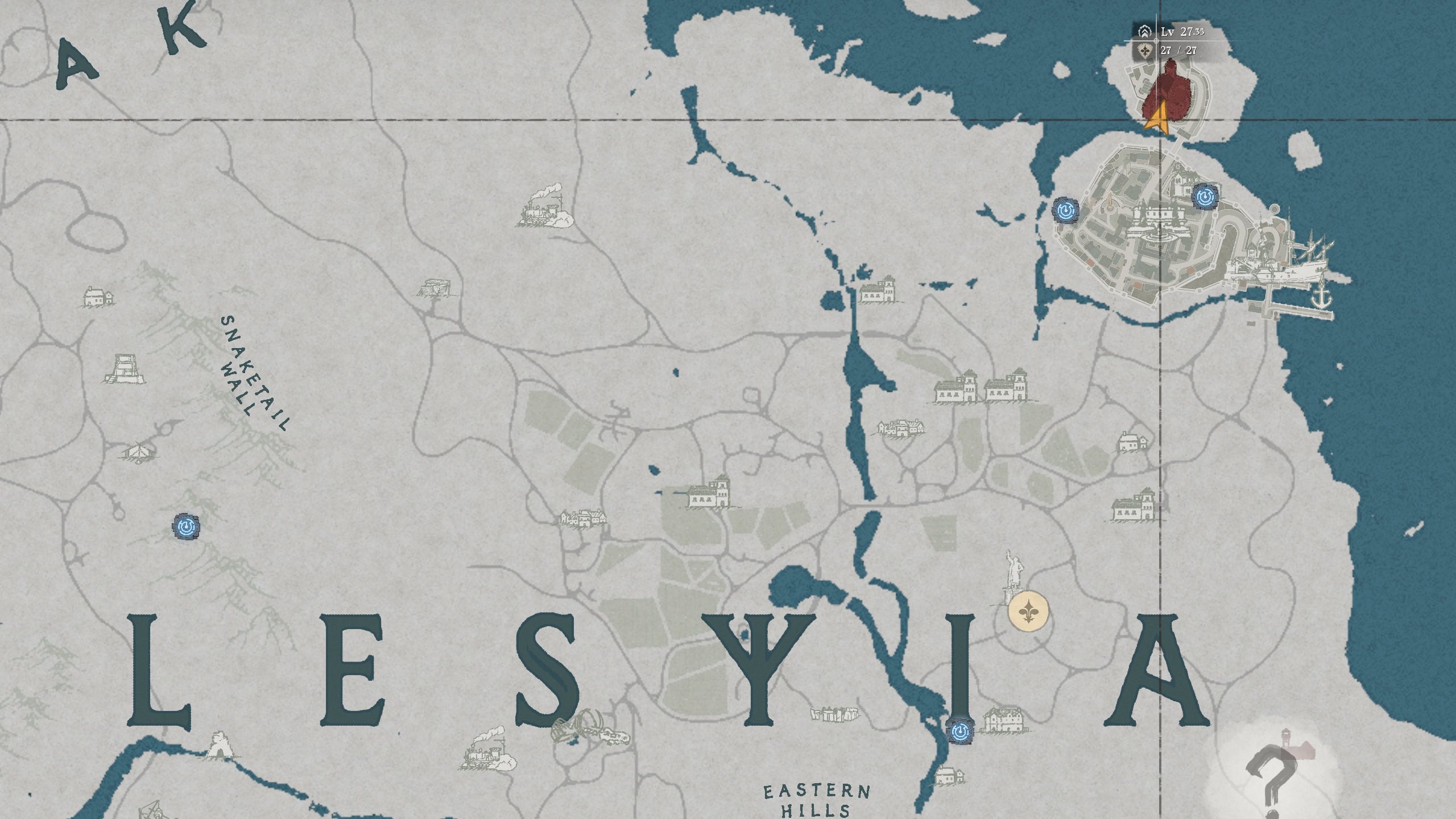 Frozen Heart Plate Armor Chestpiece Location Map 2