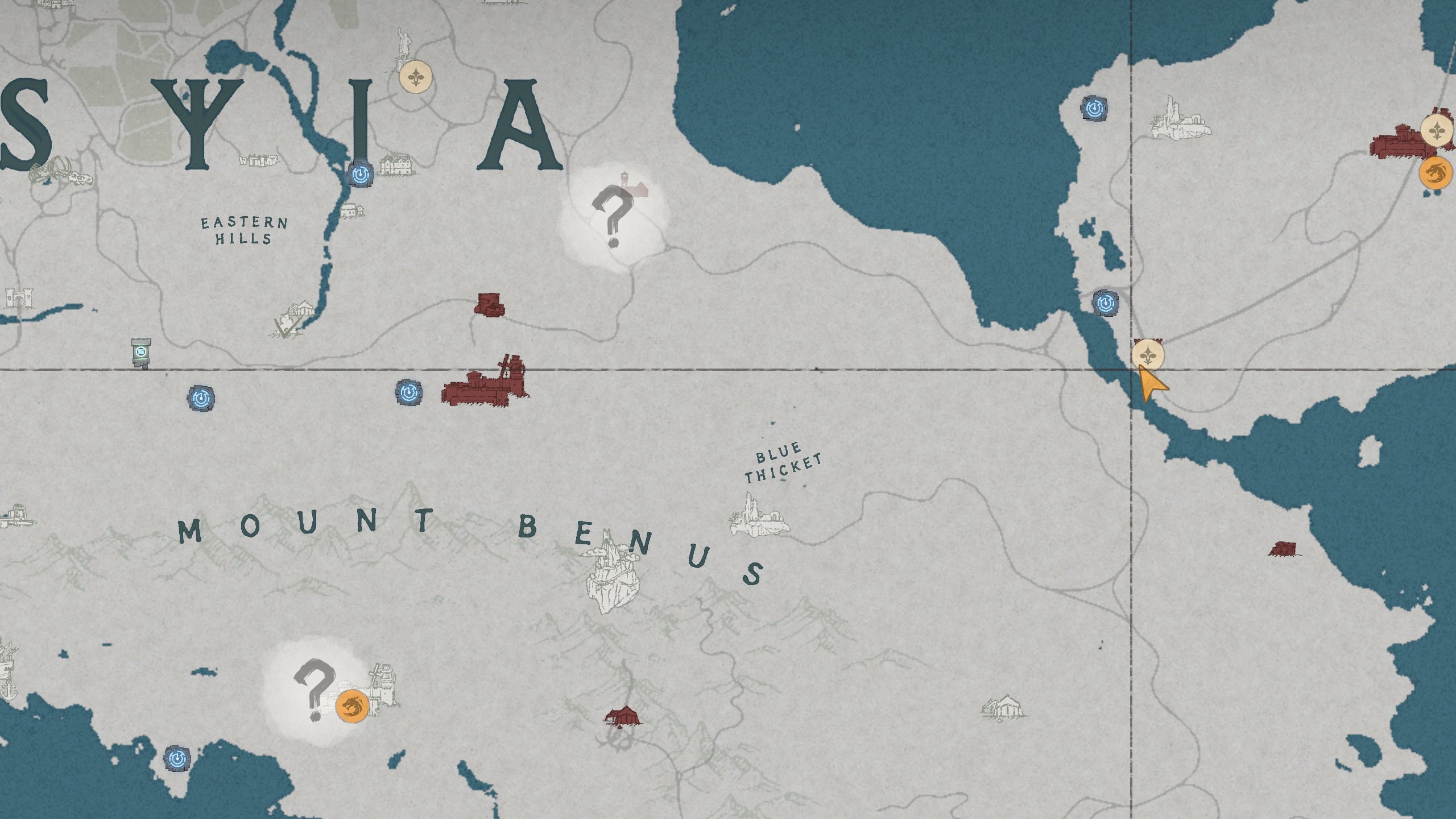 Frozen Heart Plate Boots Location Map