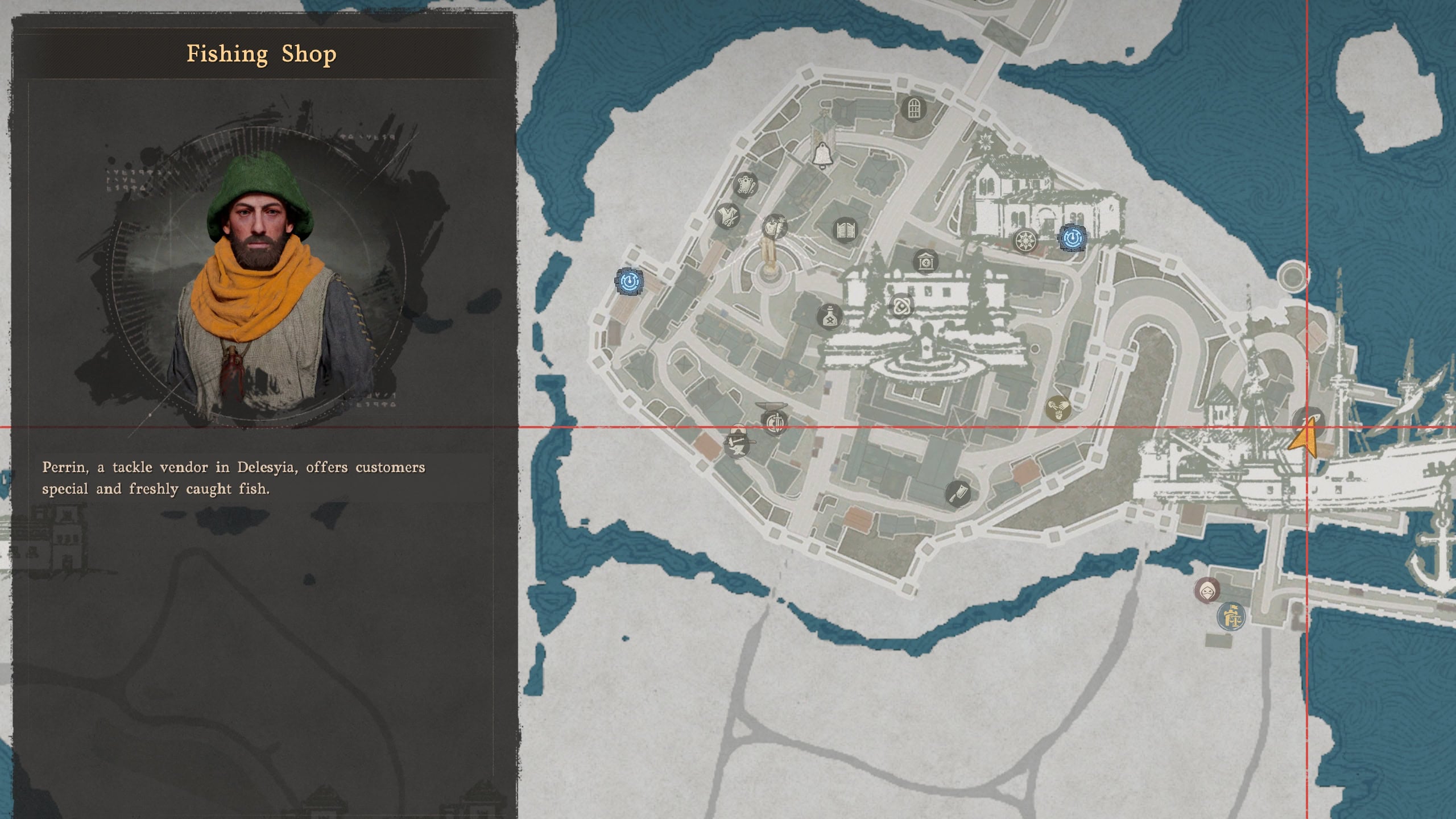 Frozen Heart Plate Gloves Location Map