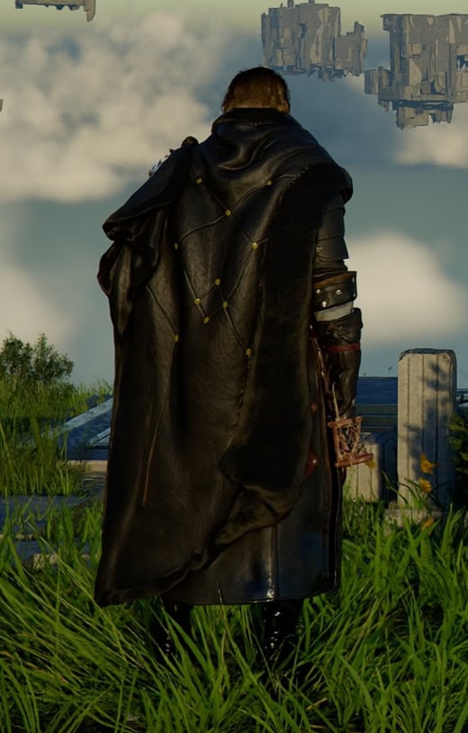 Helfryn Leather Armor Set Preview - Back