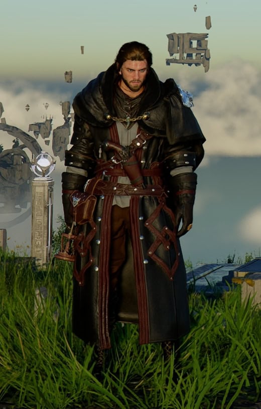 Helfryn Leather Armor Set Preview - Front