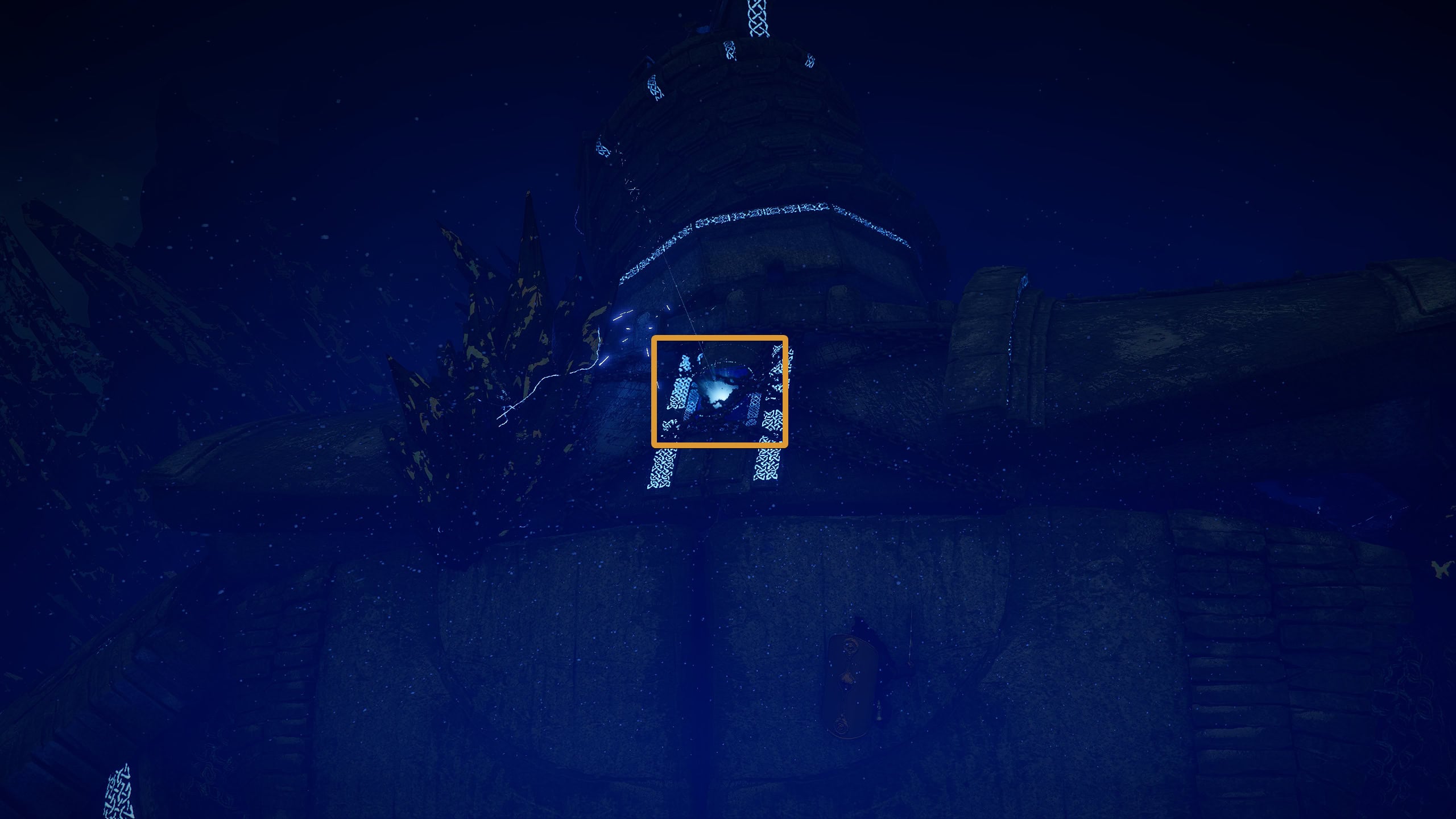 Hit the back of Titan's Neck