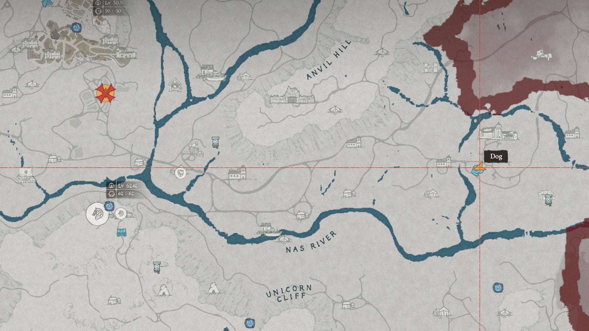 Medium Grey vendor map location