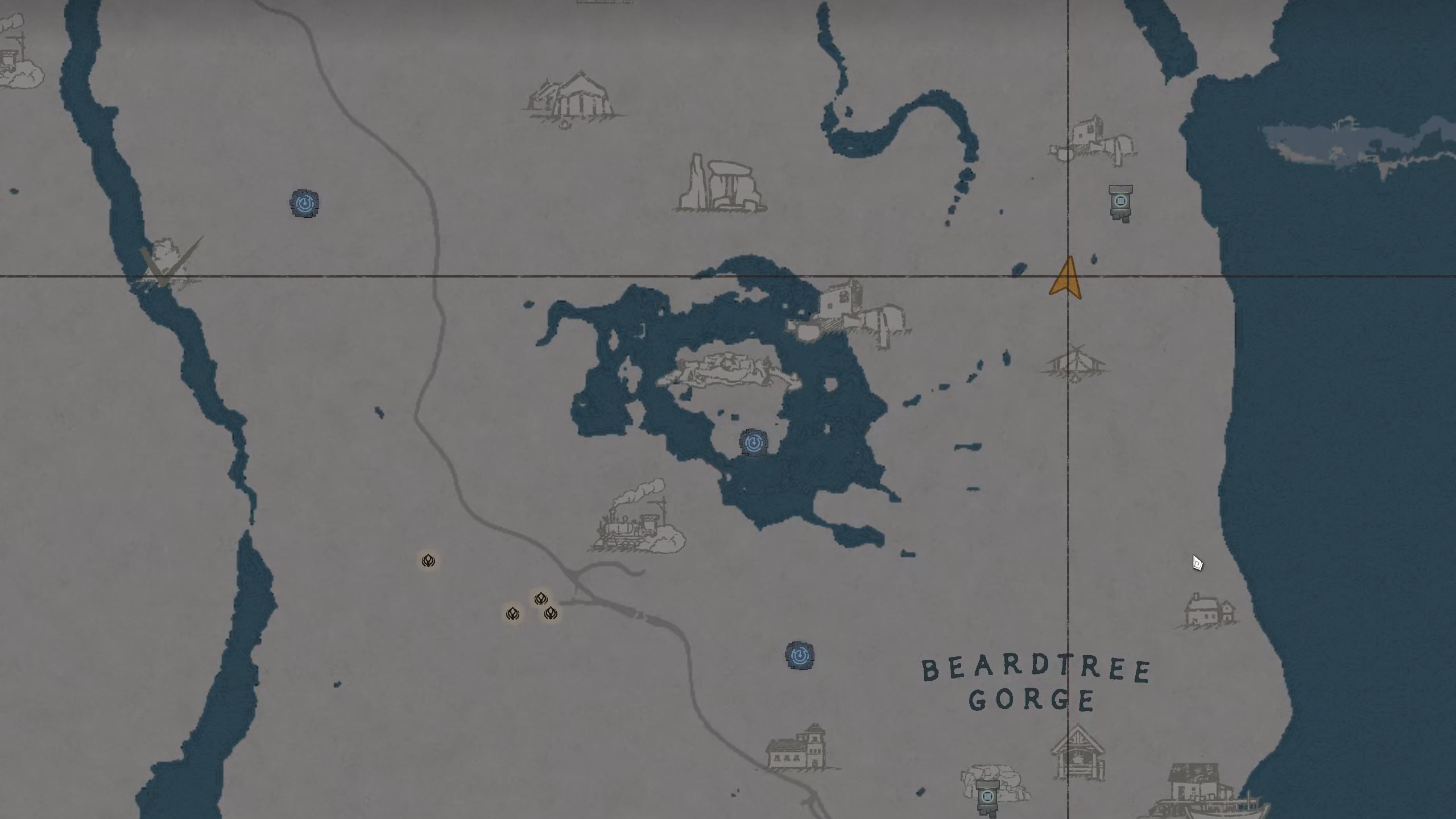 Memory-Laden Ruins Entrance Маp