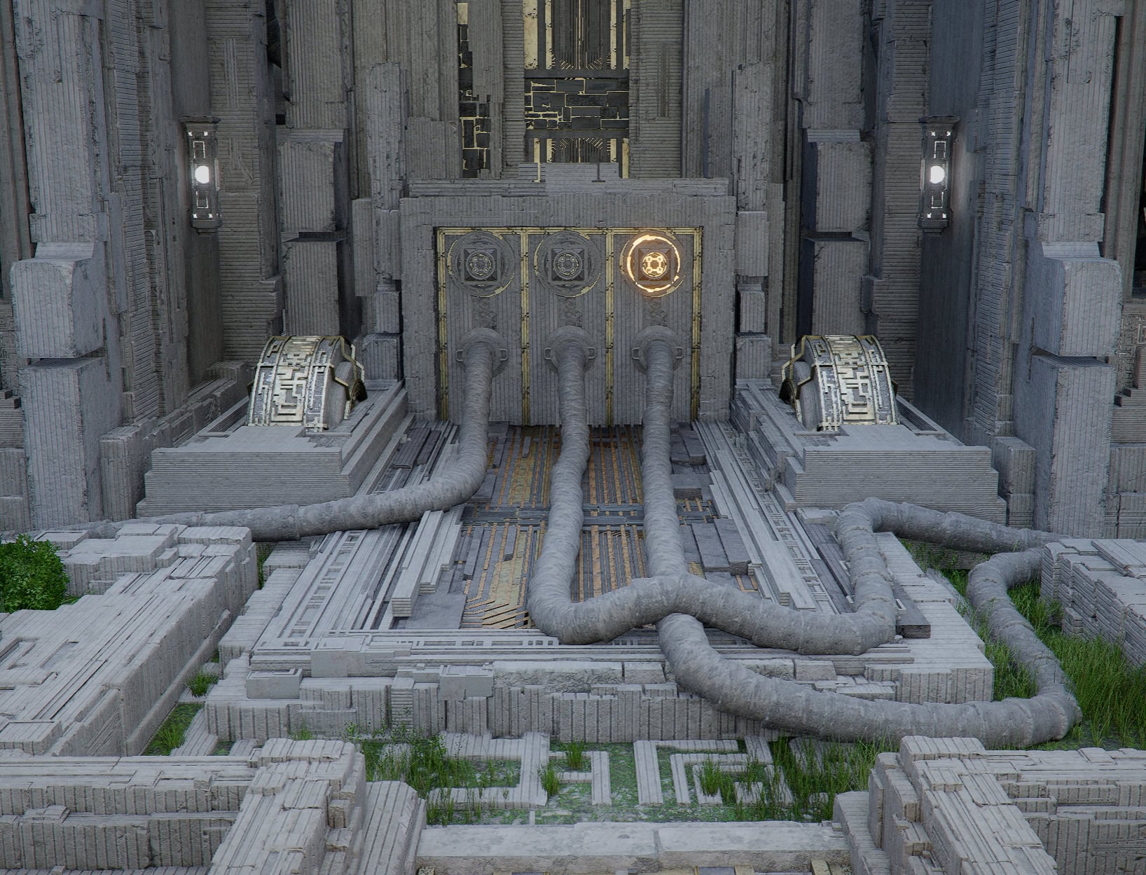 The three switches that need to be powered up