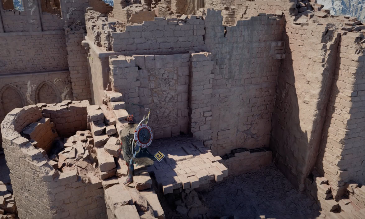 Hidden chest secret door