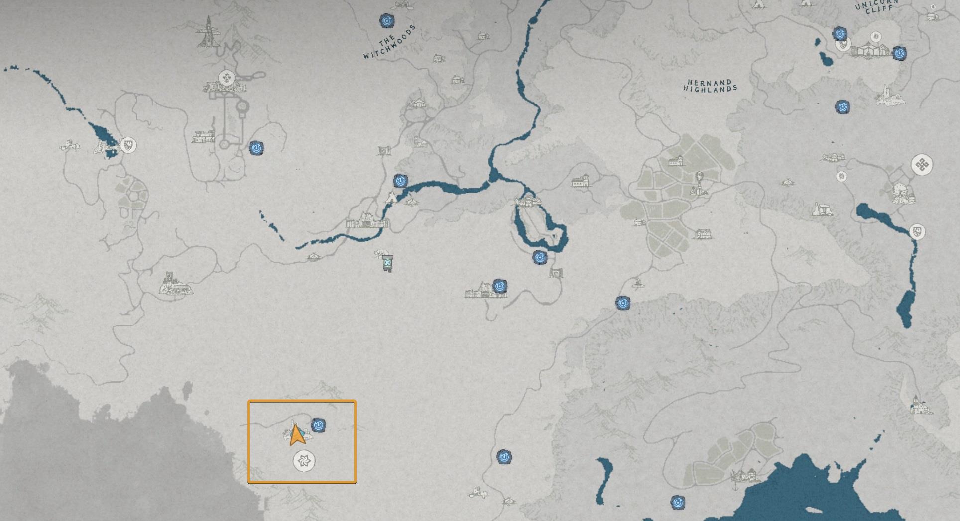 Where to find the Sanctum of Absolution on the map of Crimson Desert