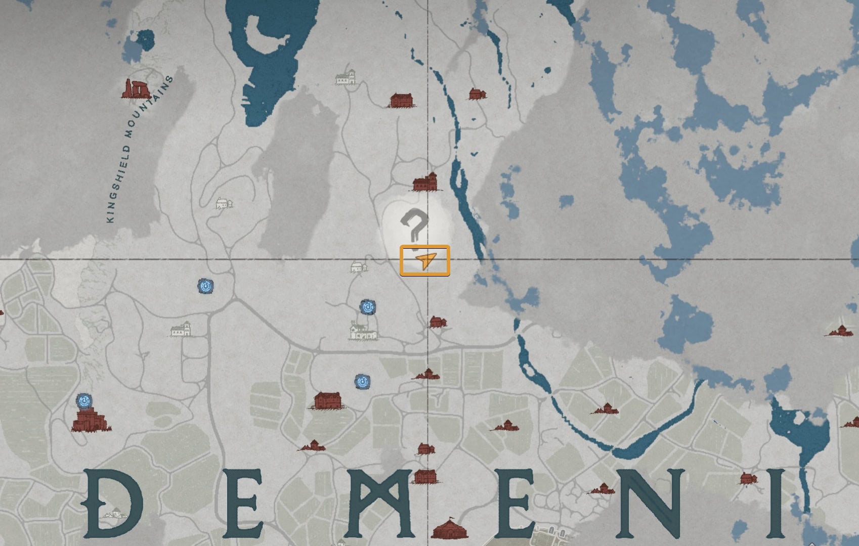 Secret Chamber of the Golden Plains Ruins Entrance Location on the Map