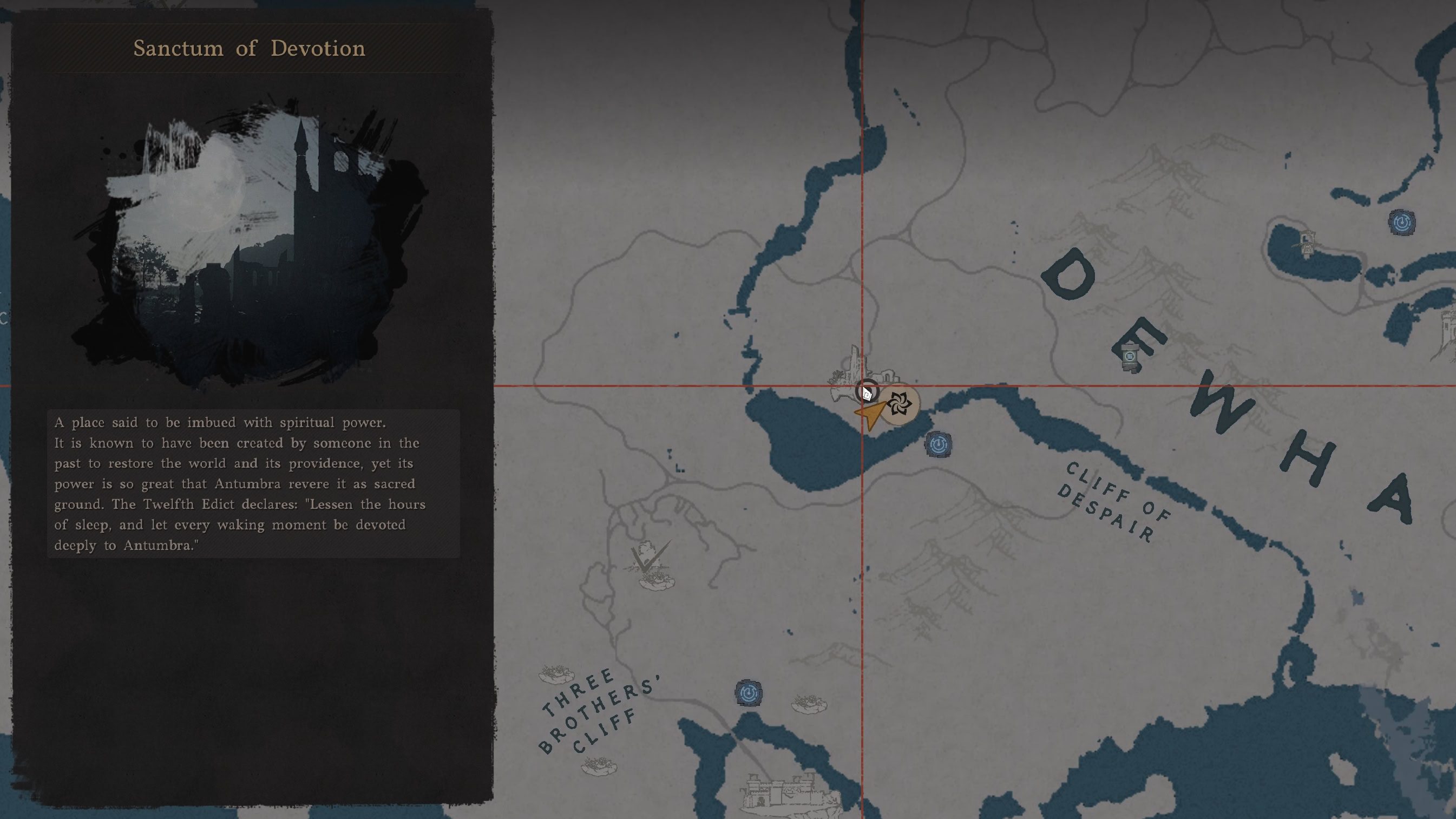 Skyblazer Cloth Armor Location Map