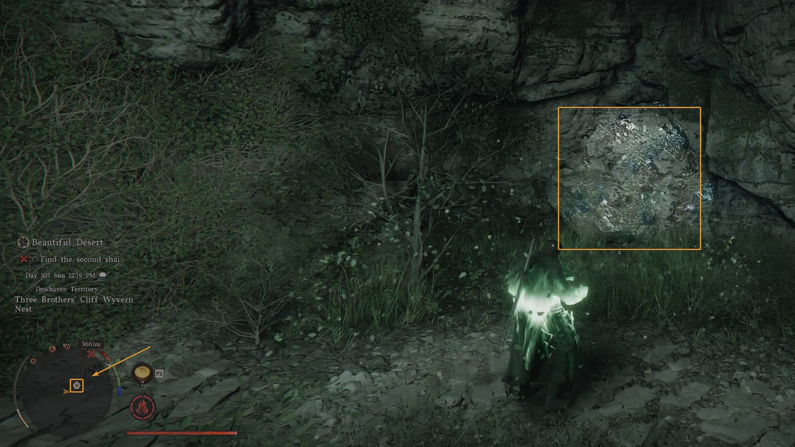 Skyblazer Cloth Helm Cave spot