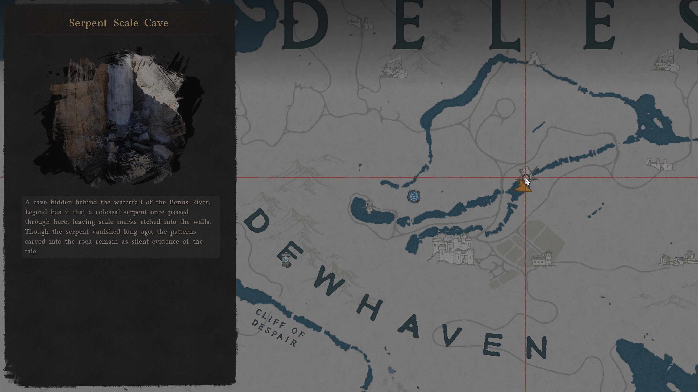 Skyblazer Leather Gloves Location Map
