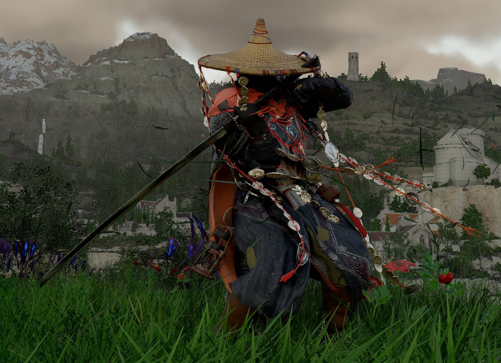 Skyblazer Set with Hwando in action