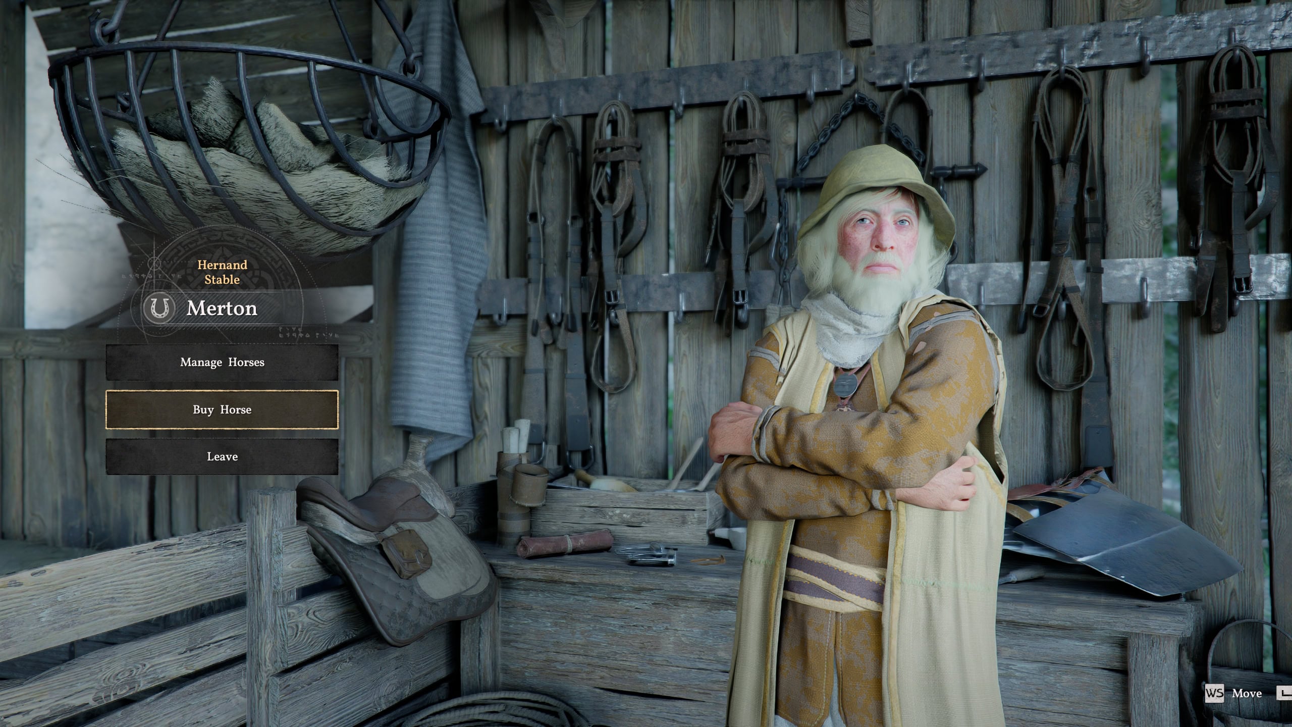 Stable vendor UI in Crimson Desert