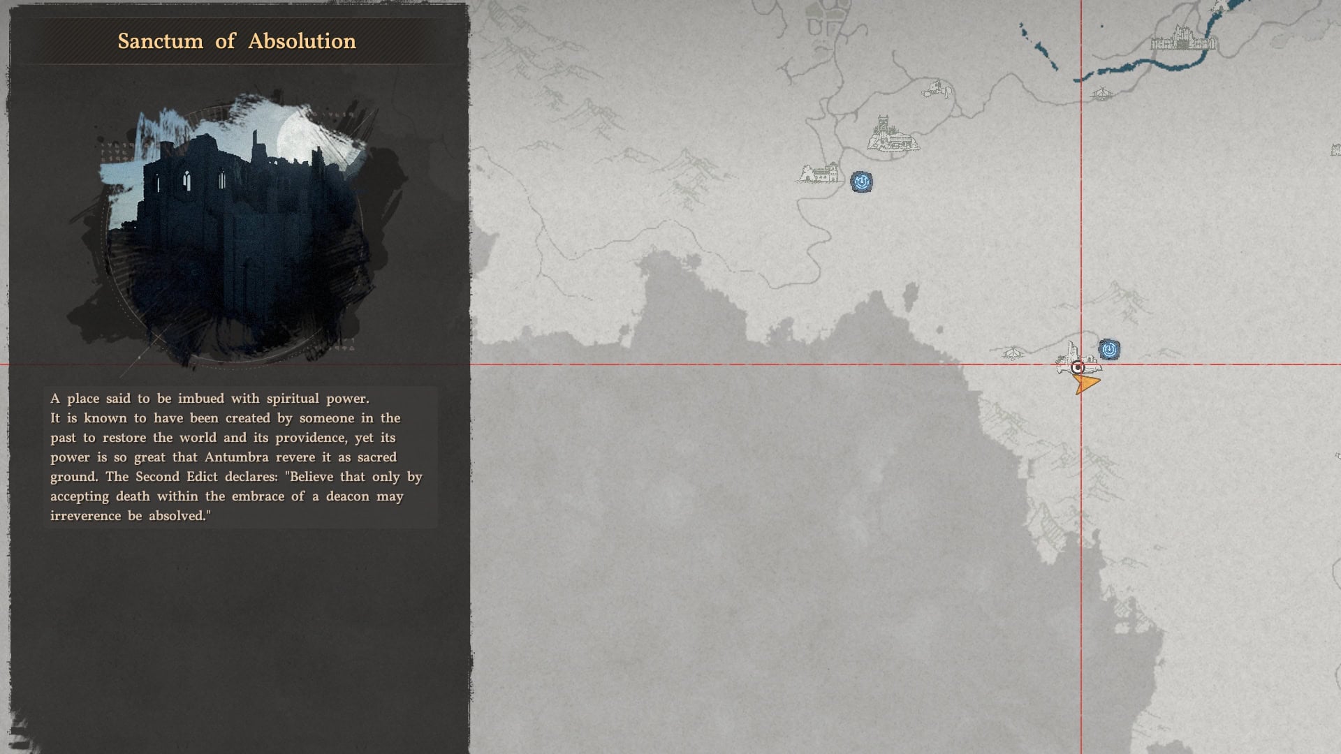 Sunset Reed Cloth Boots Map