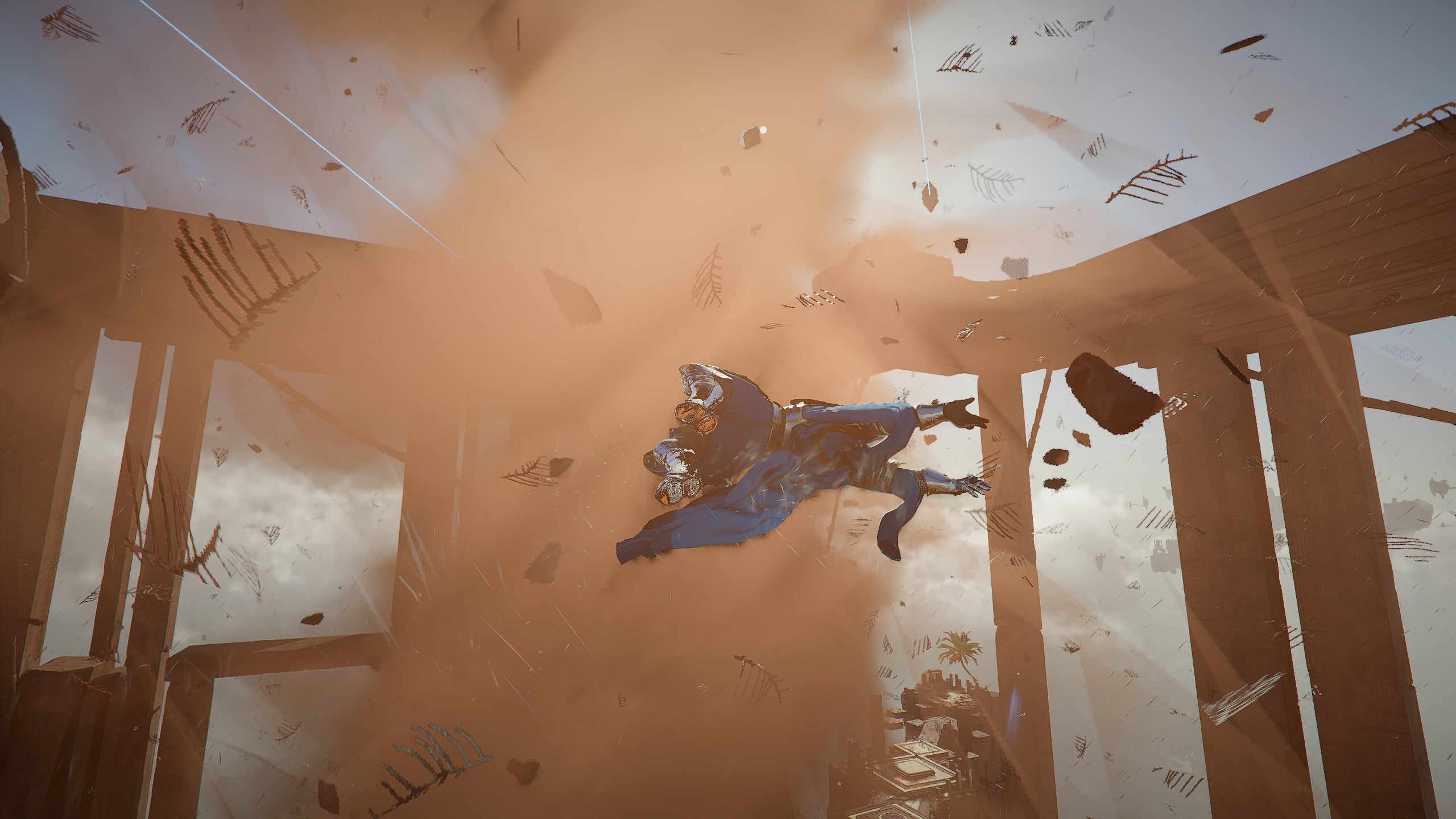 What happens if you are caught by the winds in the middle of the square