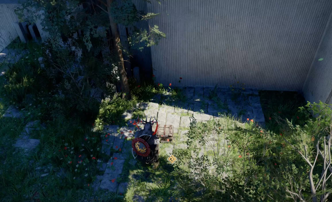 Optional treasure chest