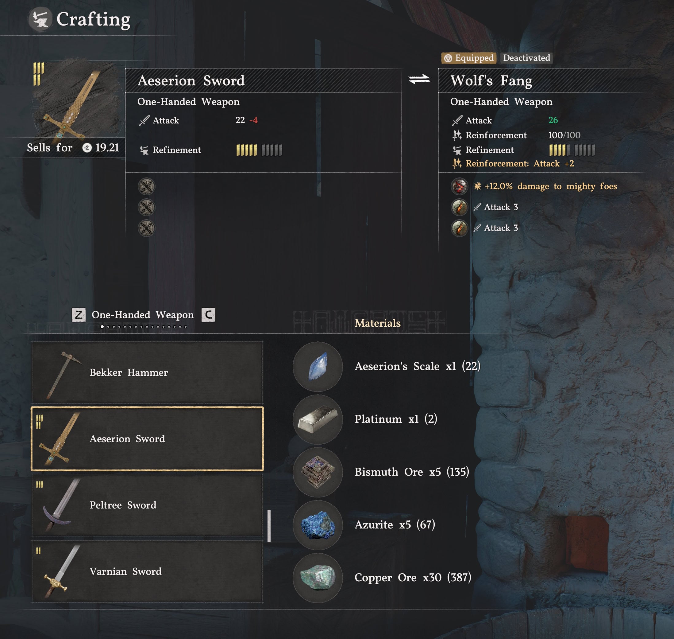 Aeserion Sword Example