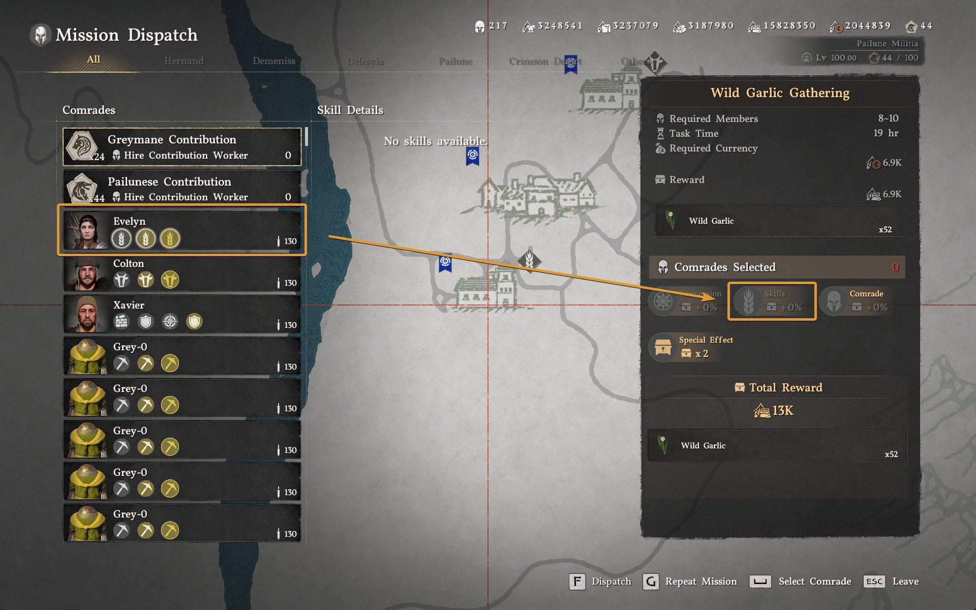 Assigning workers to Missions in 1.09