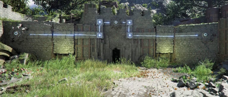 Blue Thicket Ruins Puzzle Featured