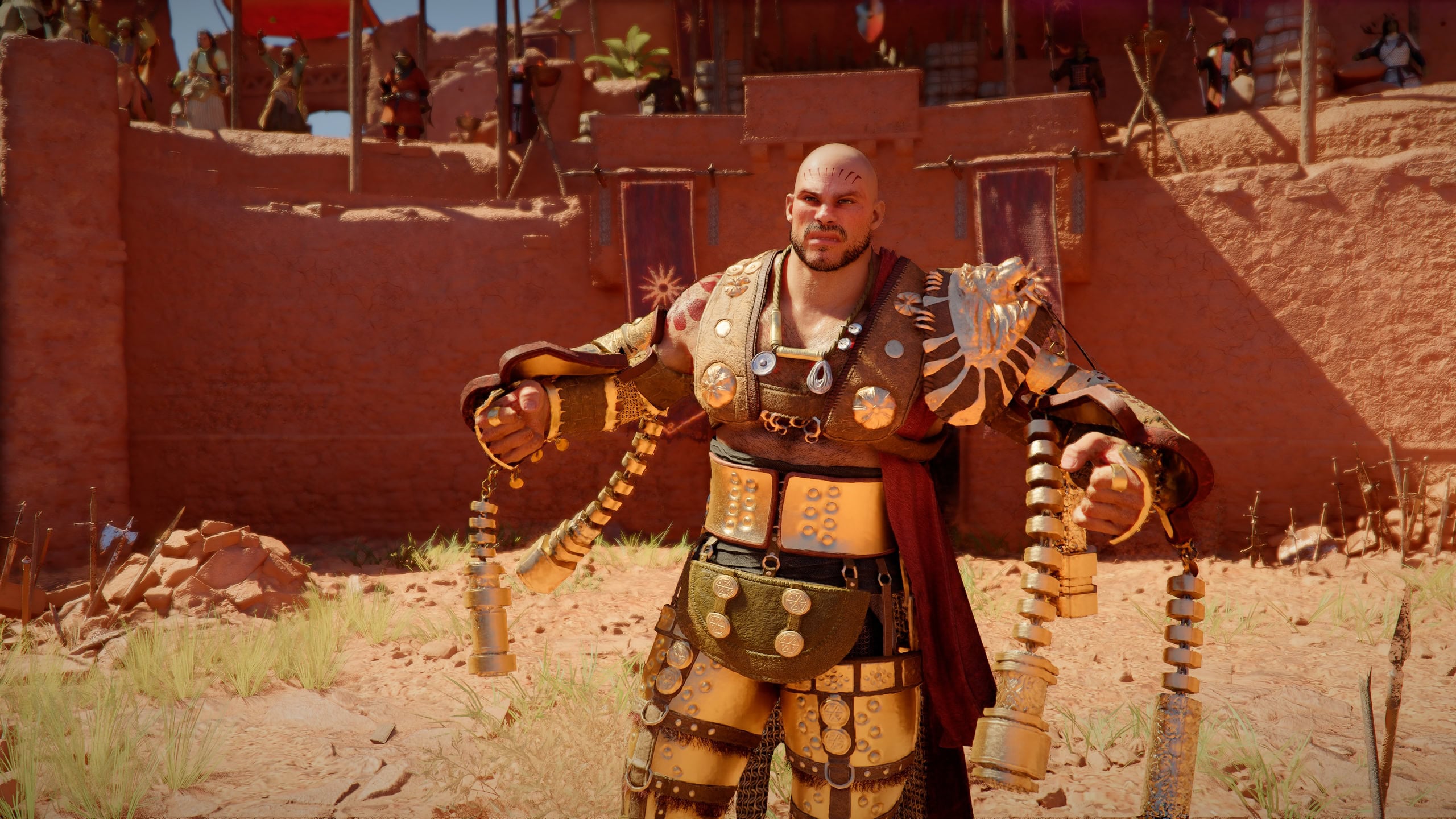 Combat God's Plate Gloves, The Showstopper AG