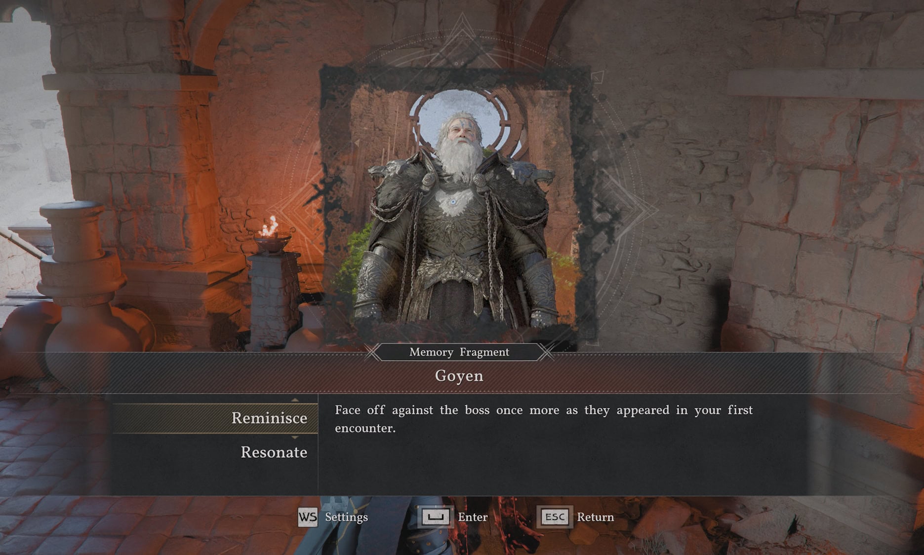 Goyen Rematch UI pop-up window