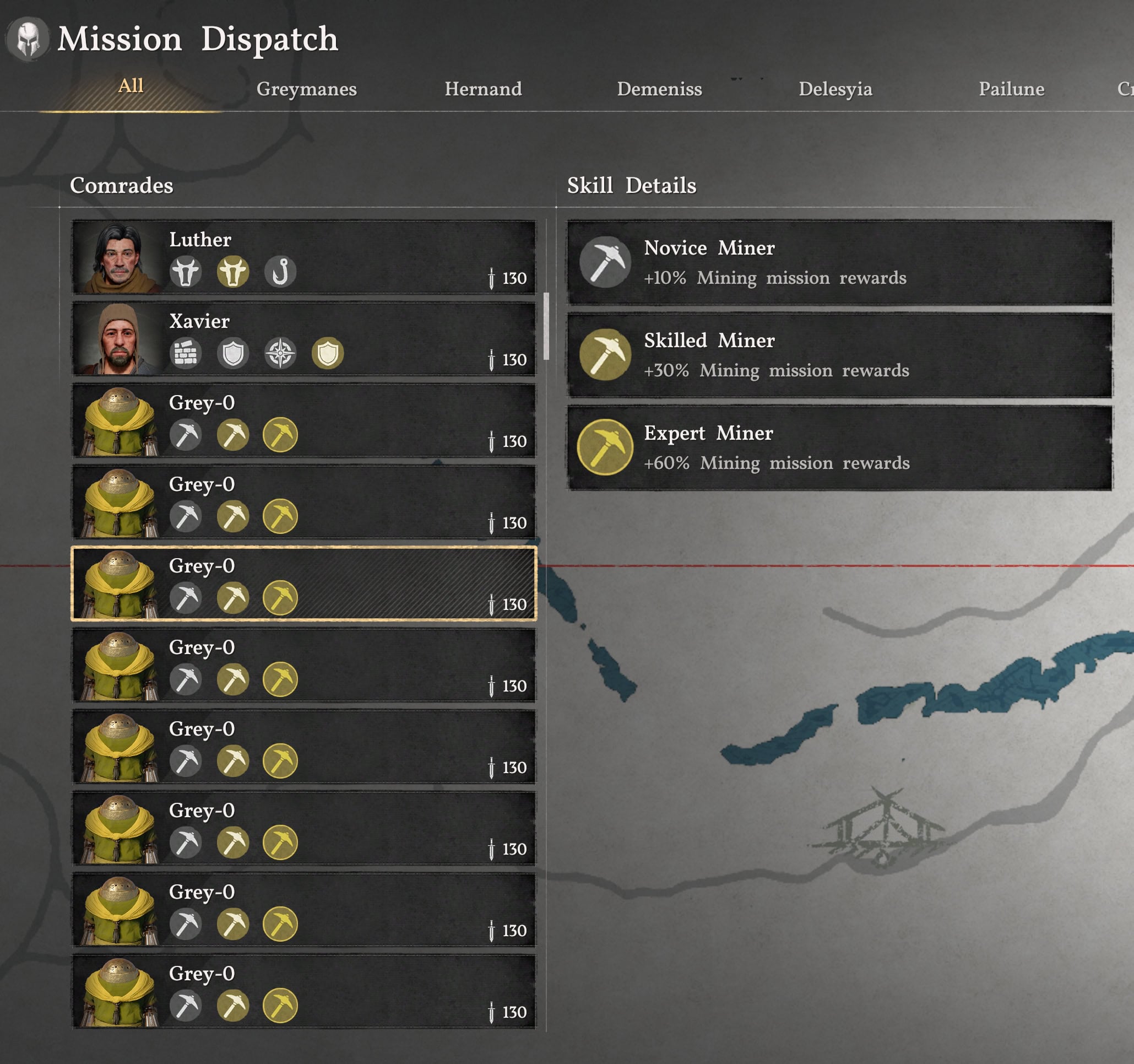 Grey-0 Workers UI