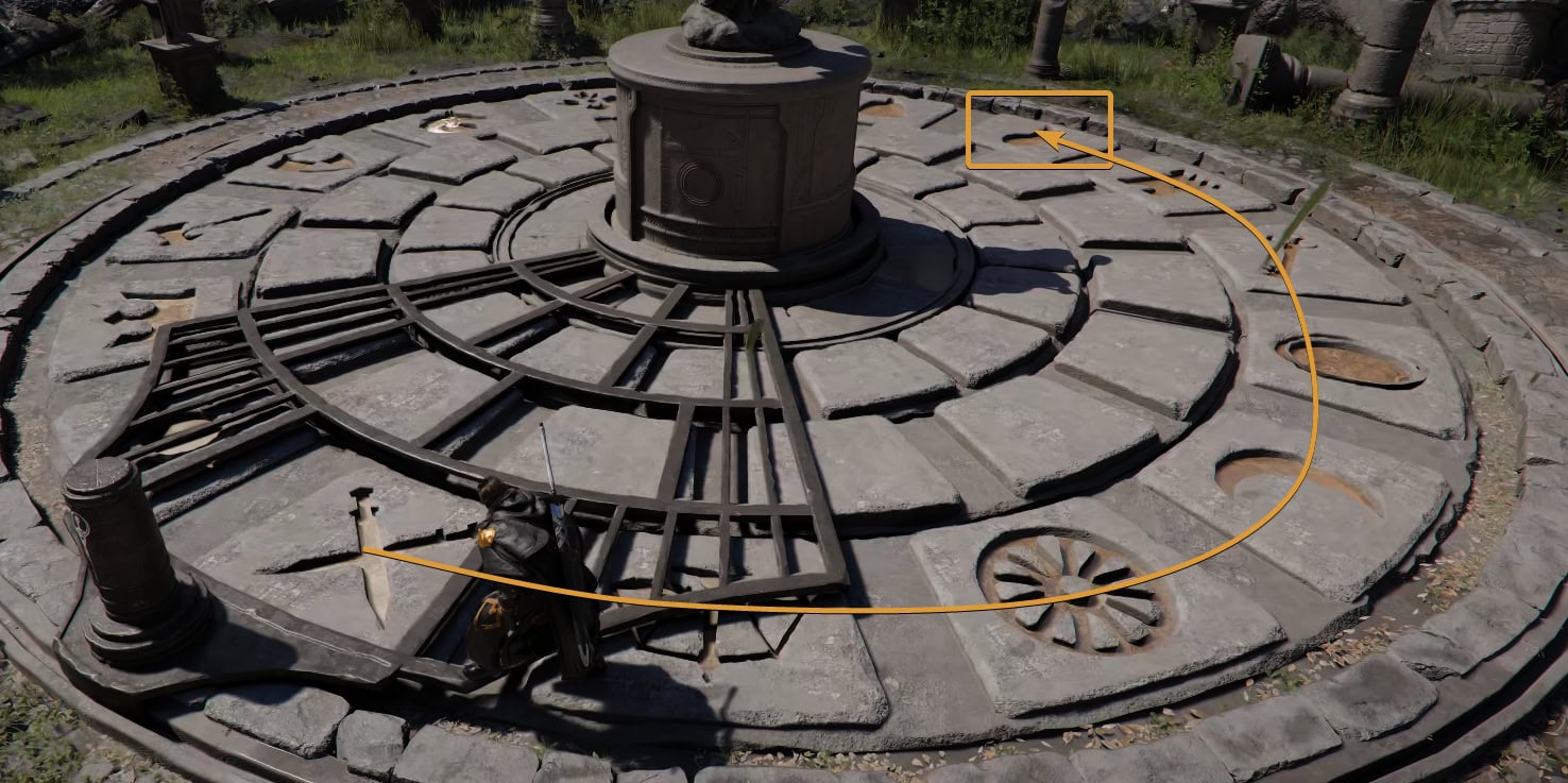 Grey Forest Ruins Puzzle Step 1