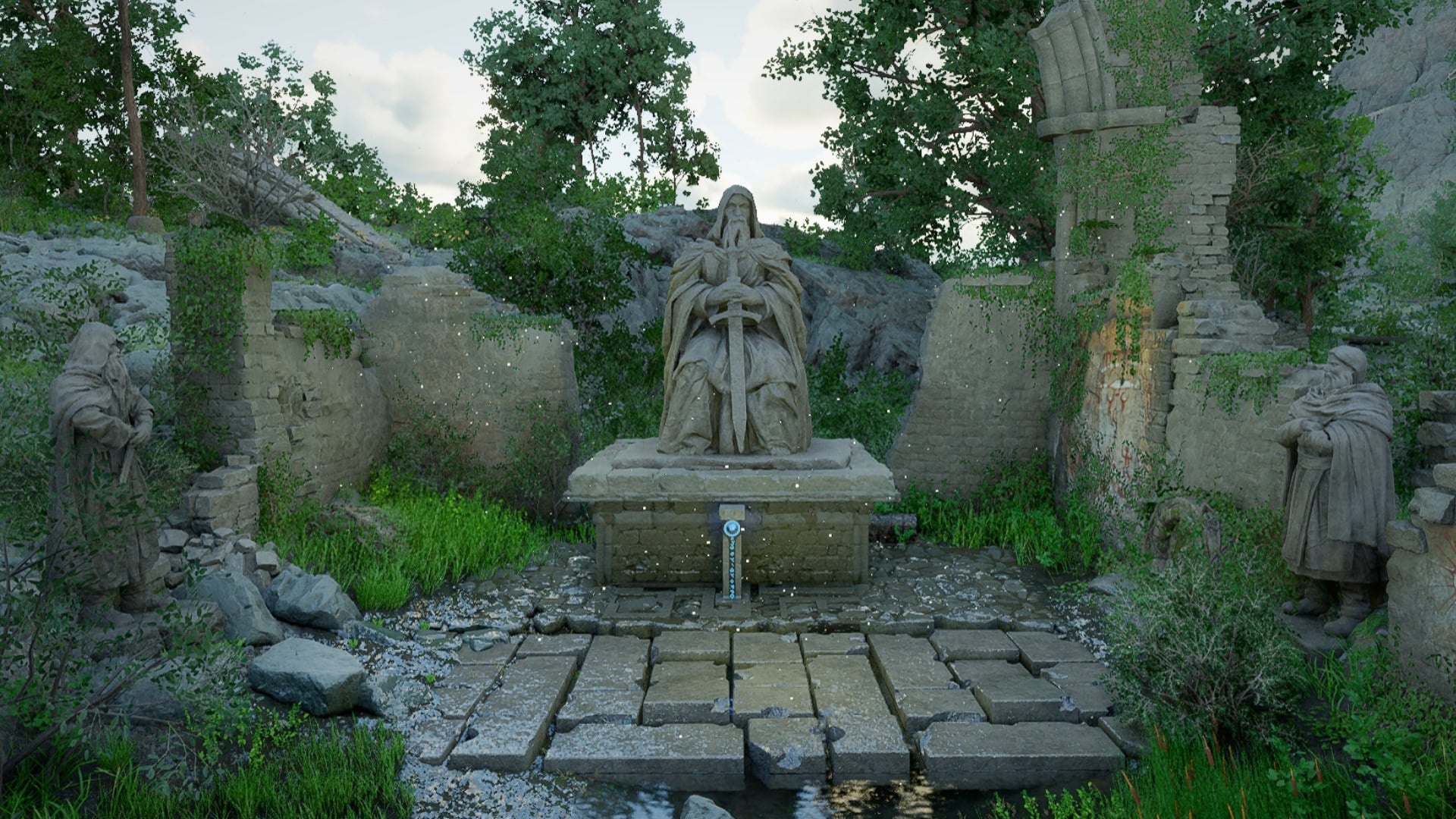 Mount Benus Ancient Ruins Puzzle Solution in Crimson Desert