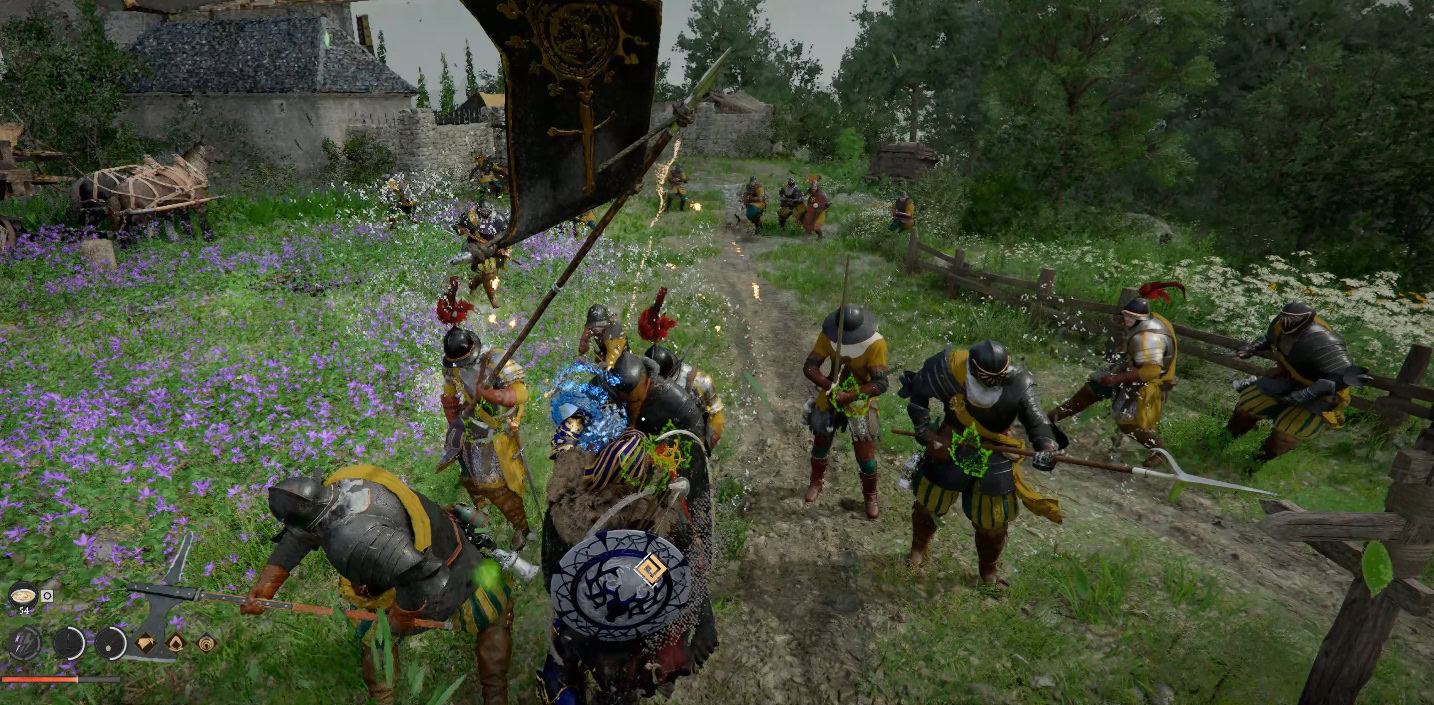 Using Nature's Snare against groups of regular enemies