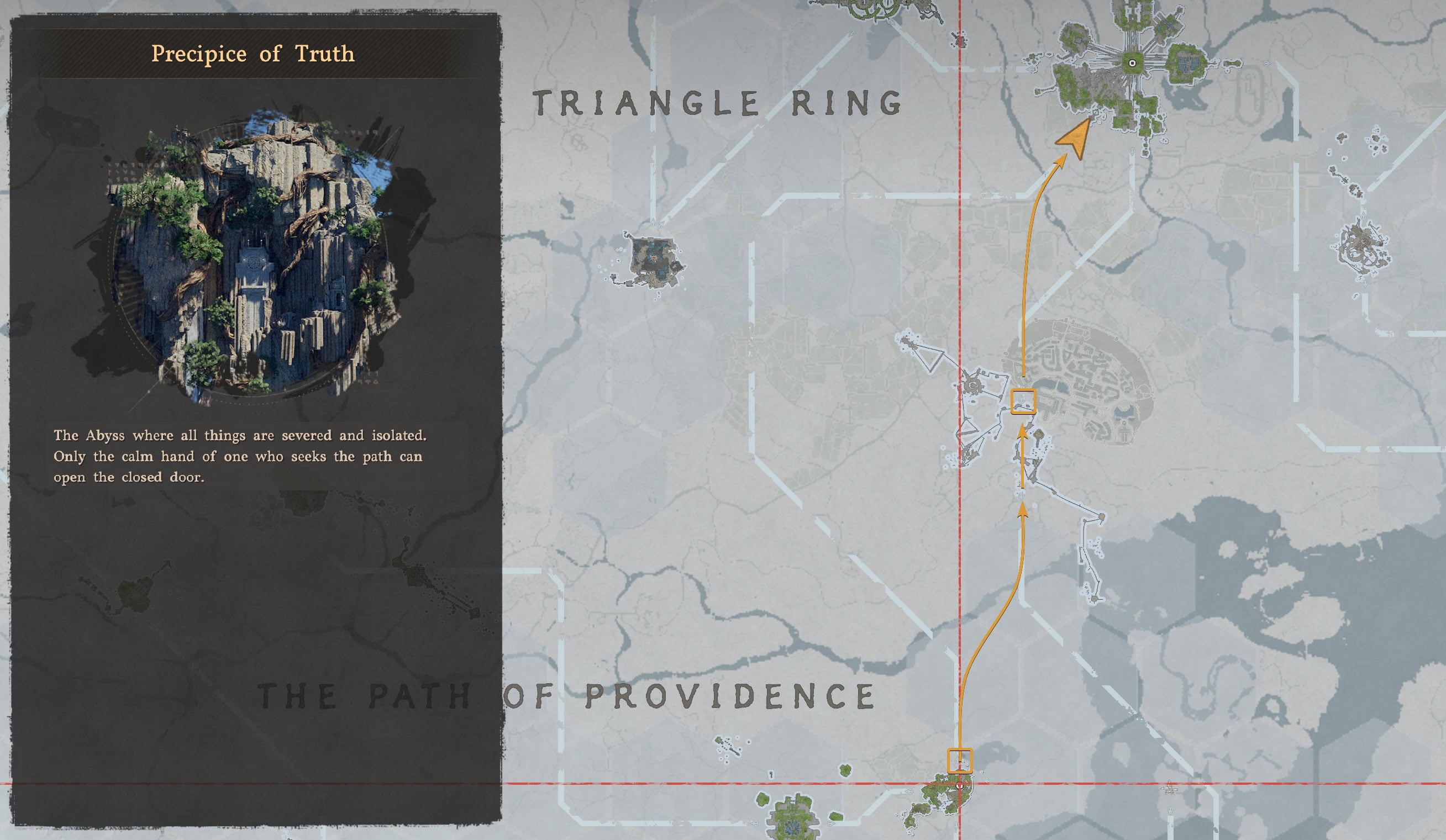 Precipice of Truth to Dimensional Bonds Path