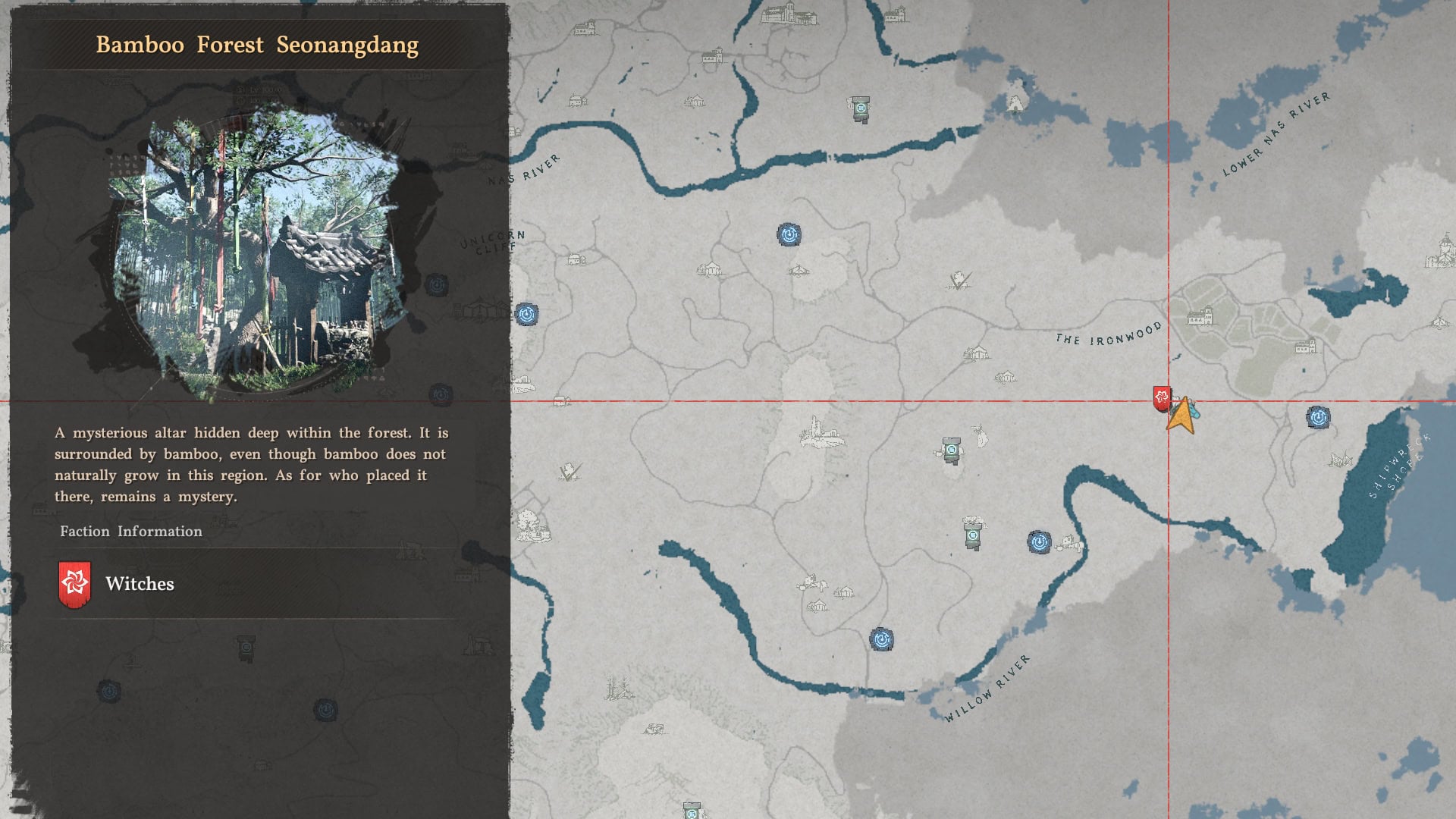 Radiant Necklace Map