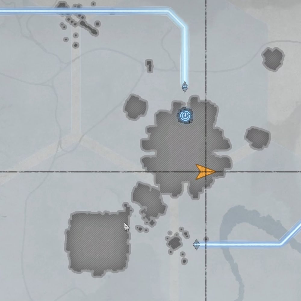 Root's End Treasure 2 Map
