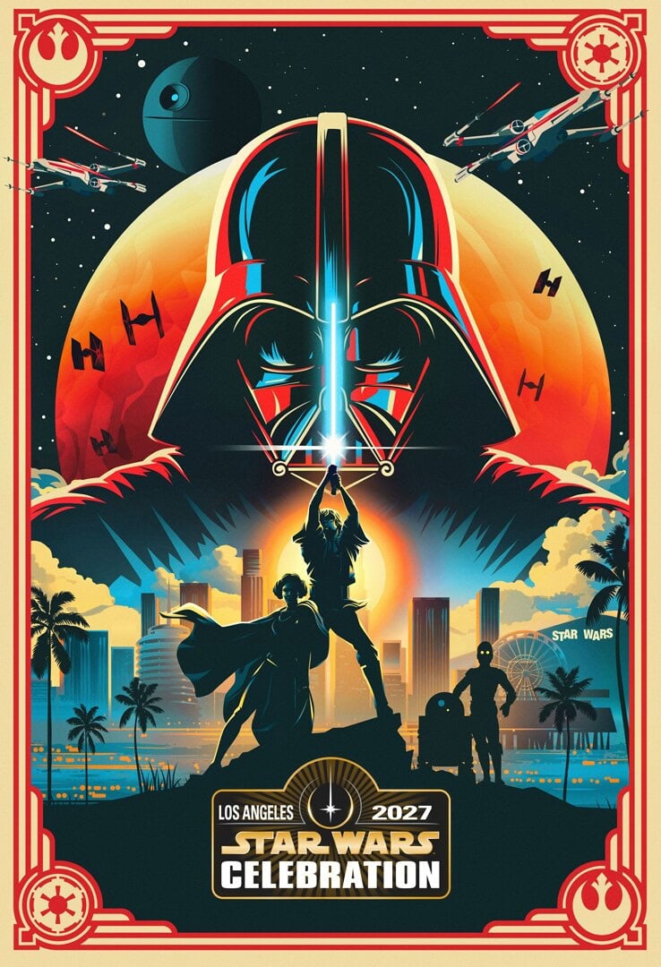 Star Wars Celebration 2027 Key Art