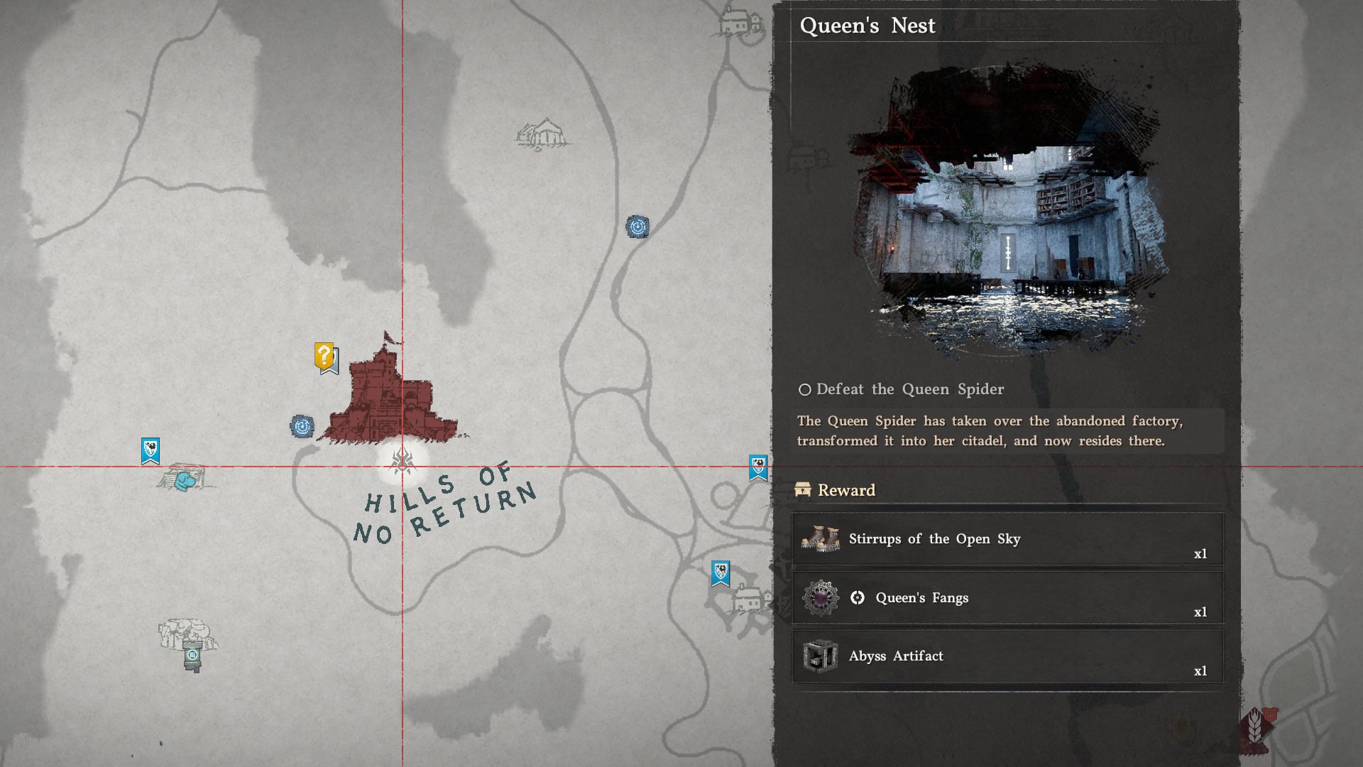 Stirrups of the Open Sky Map