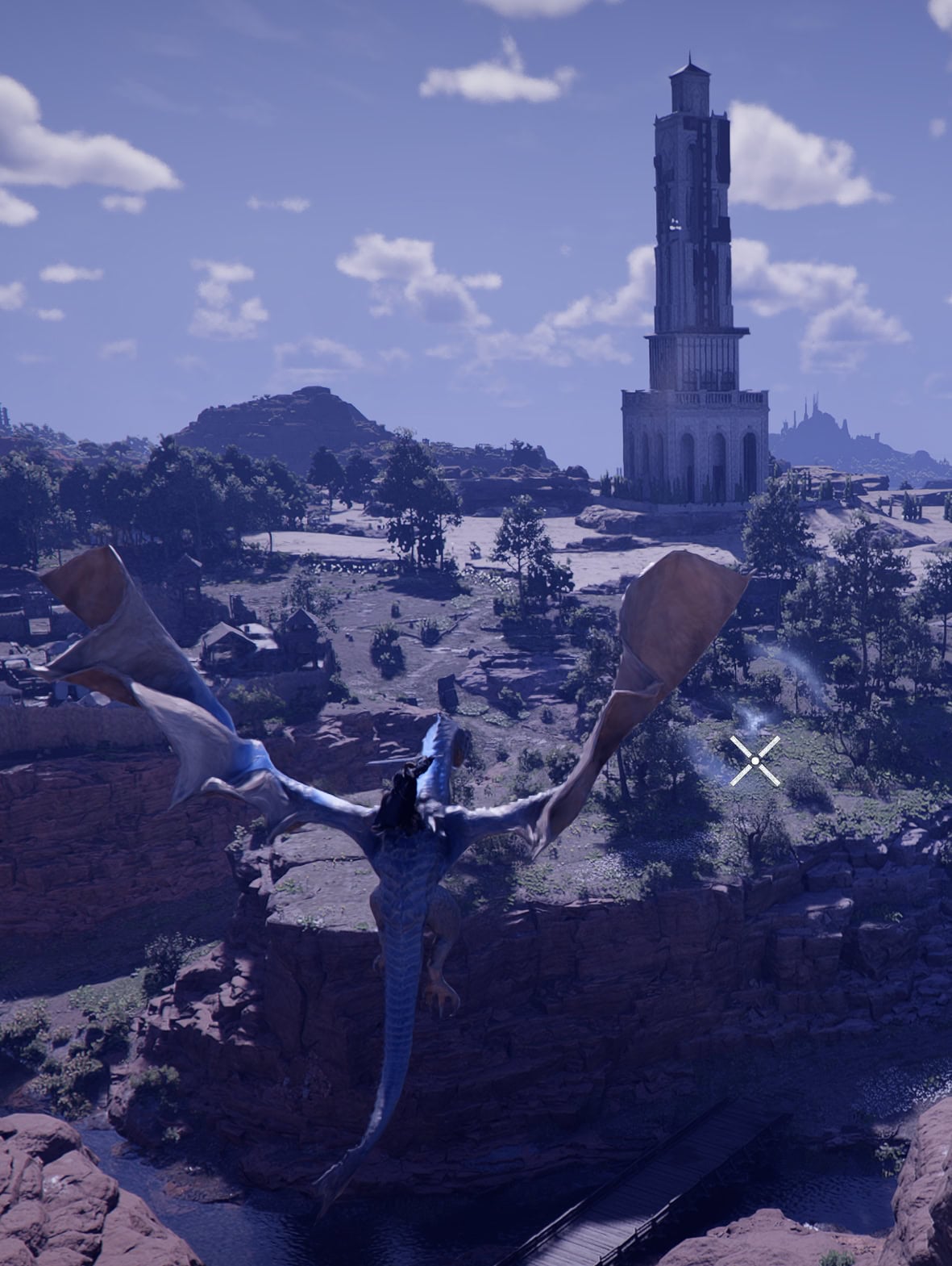 Using Blinding Flash while mounted on the Wyvern