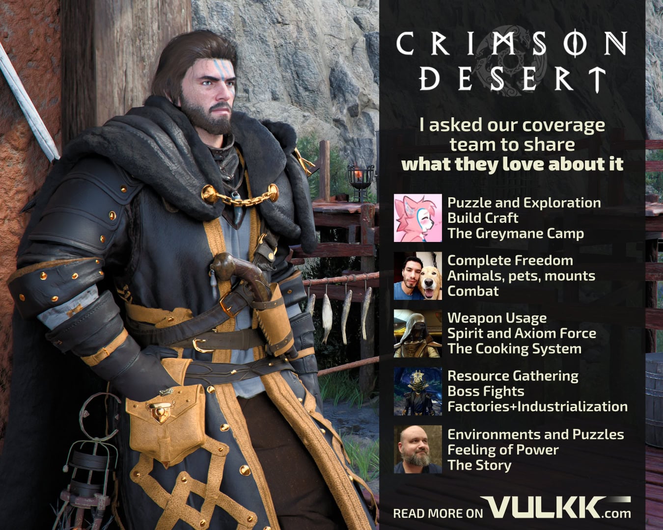 What we love about Crimson Desert